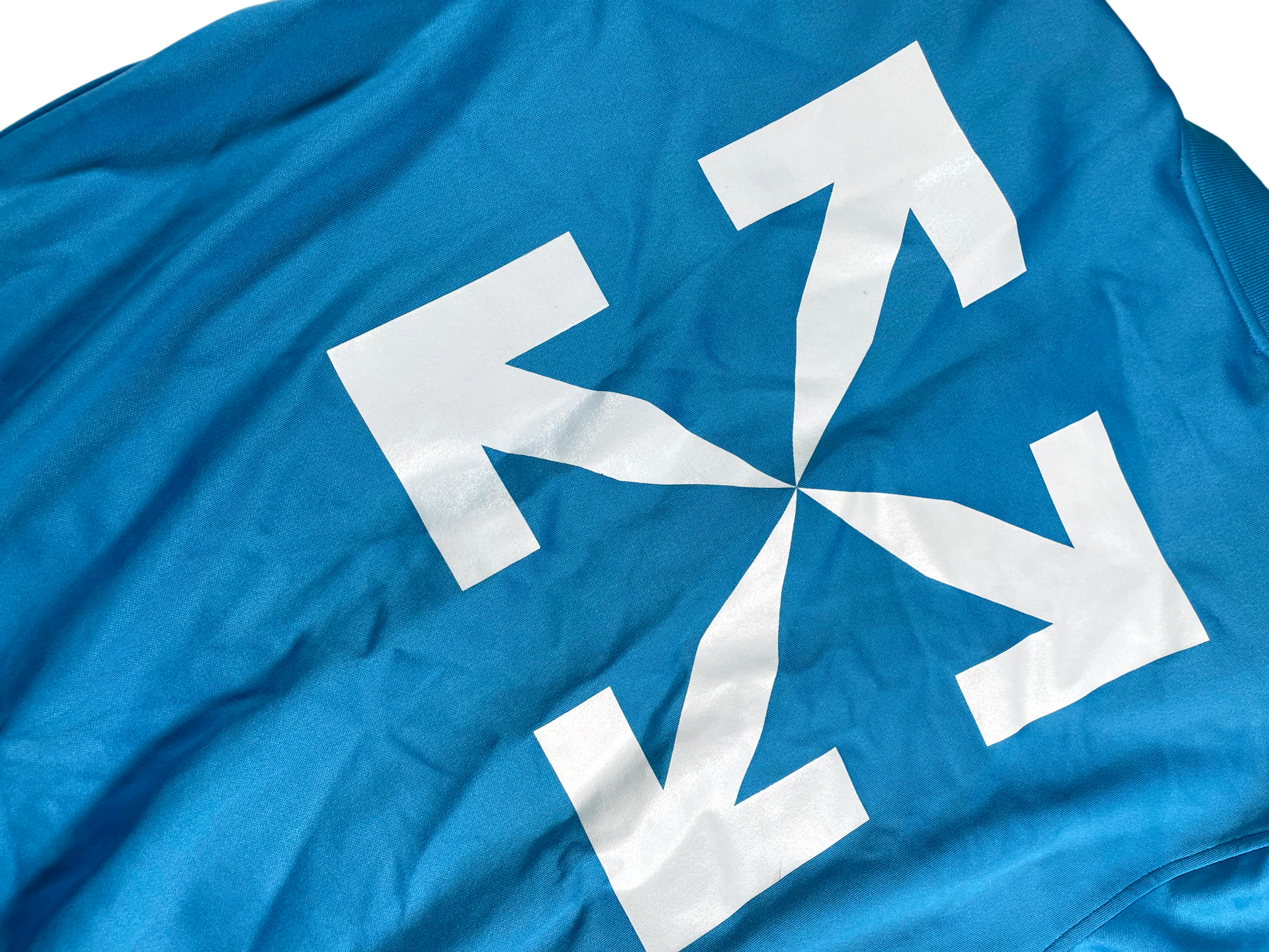 Off White Arrows Baby Blue & White Track Jacket