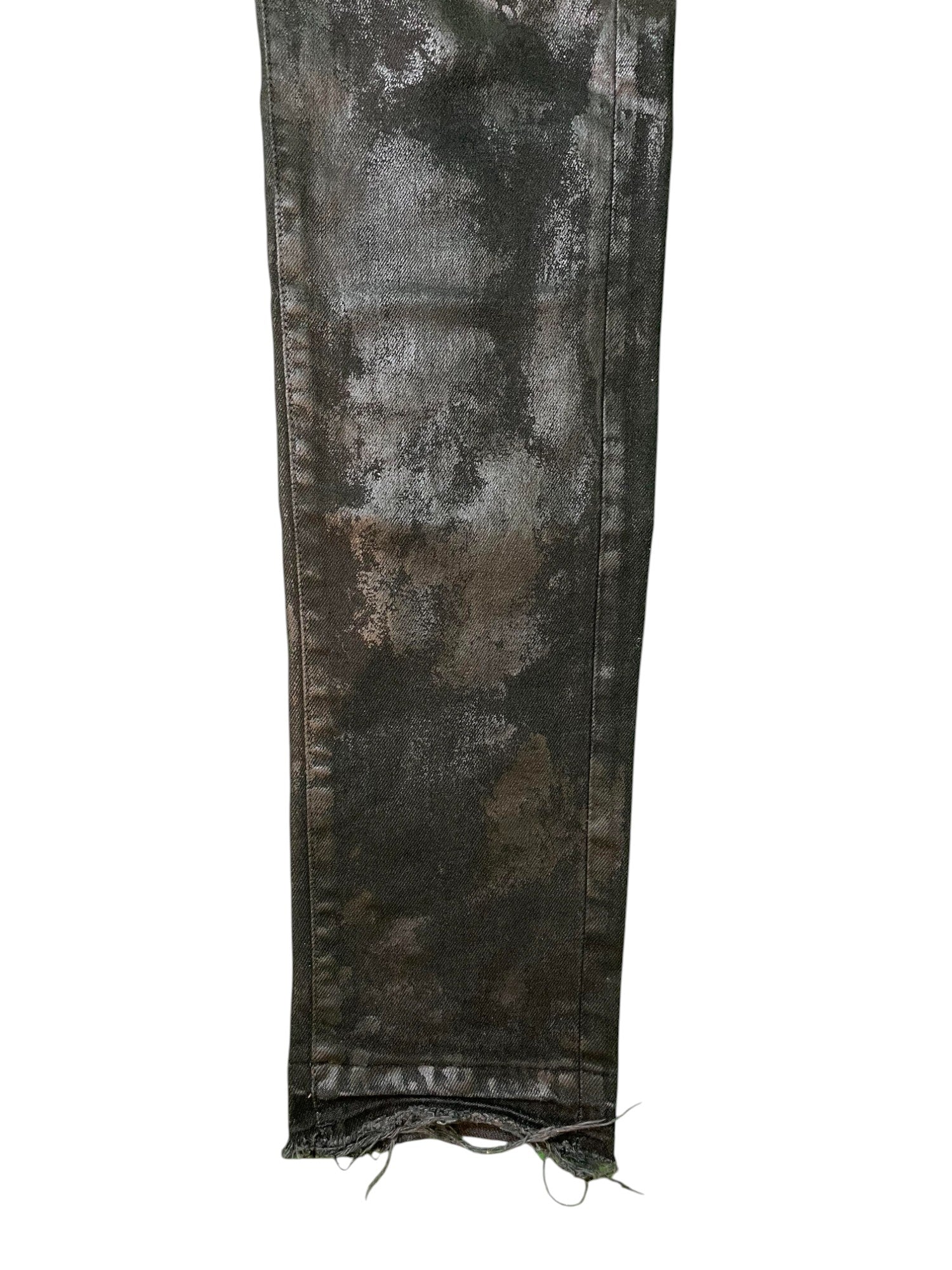 Purple Brand Black Wax Jeans