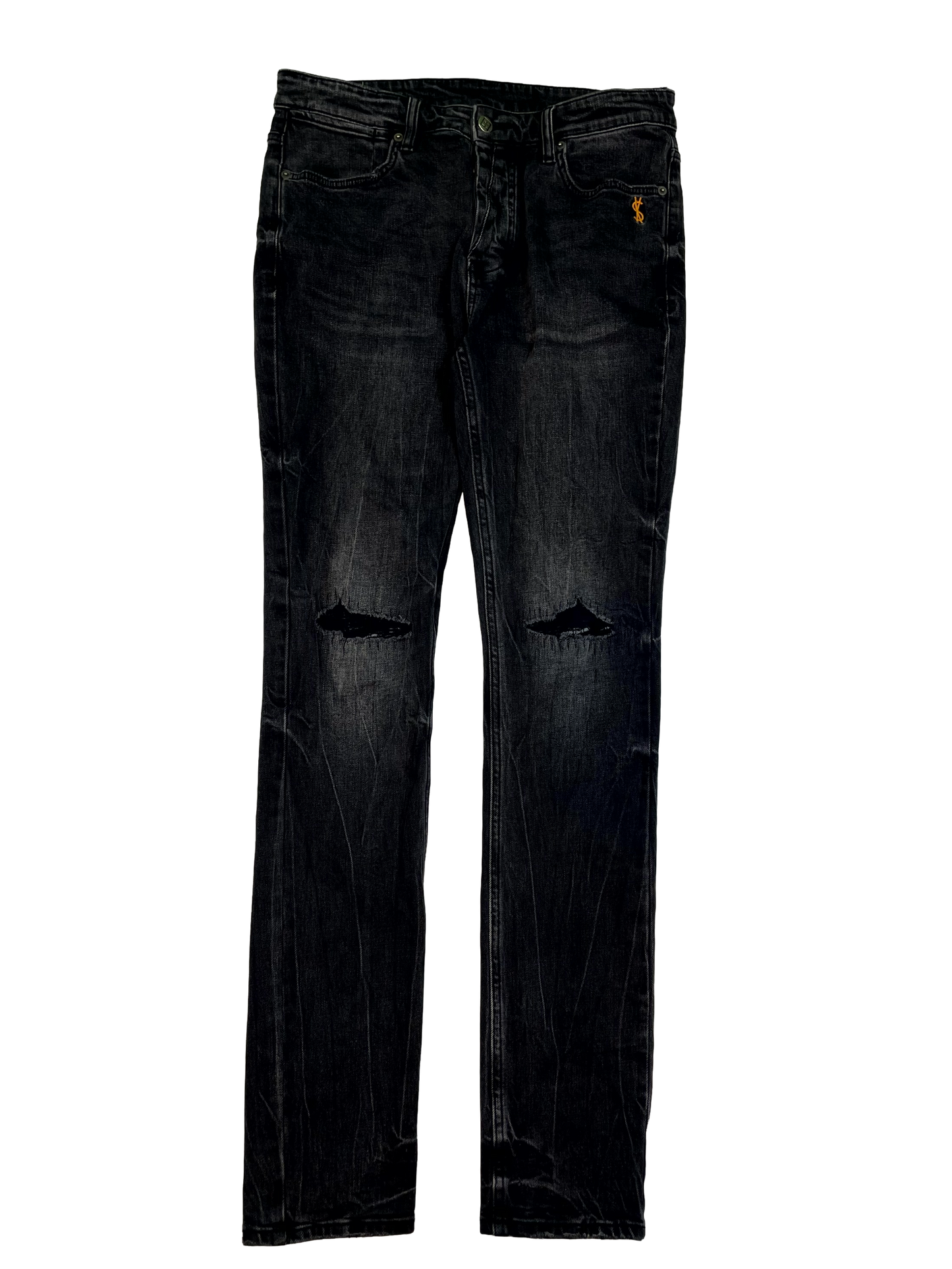 Ksubi Black & Orange Jeans
