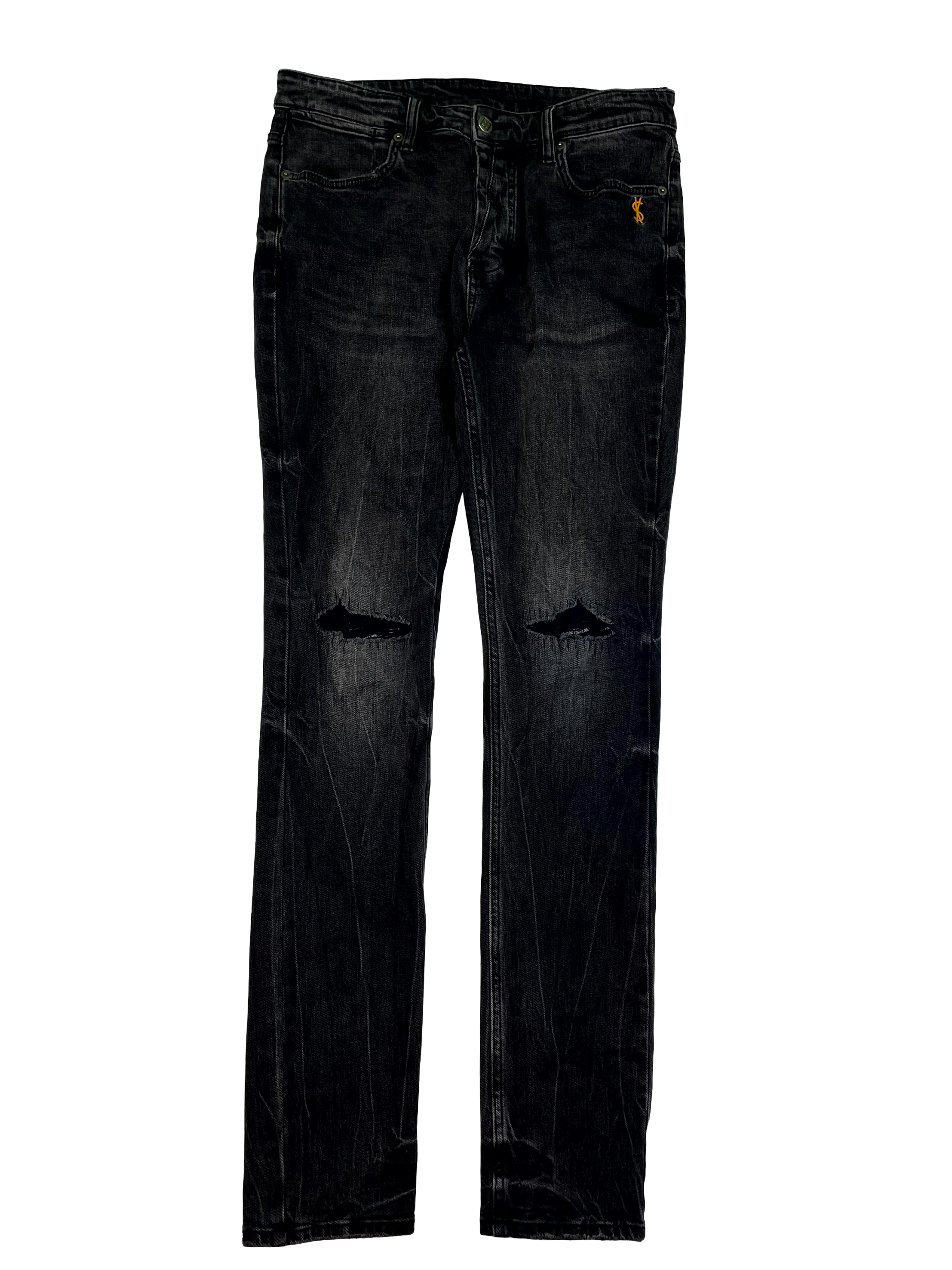 Ksubi Black & Orange Jeans