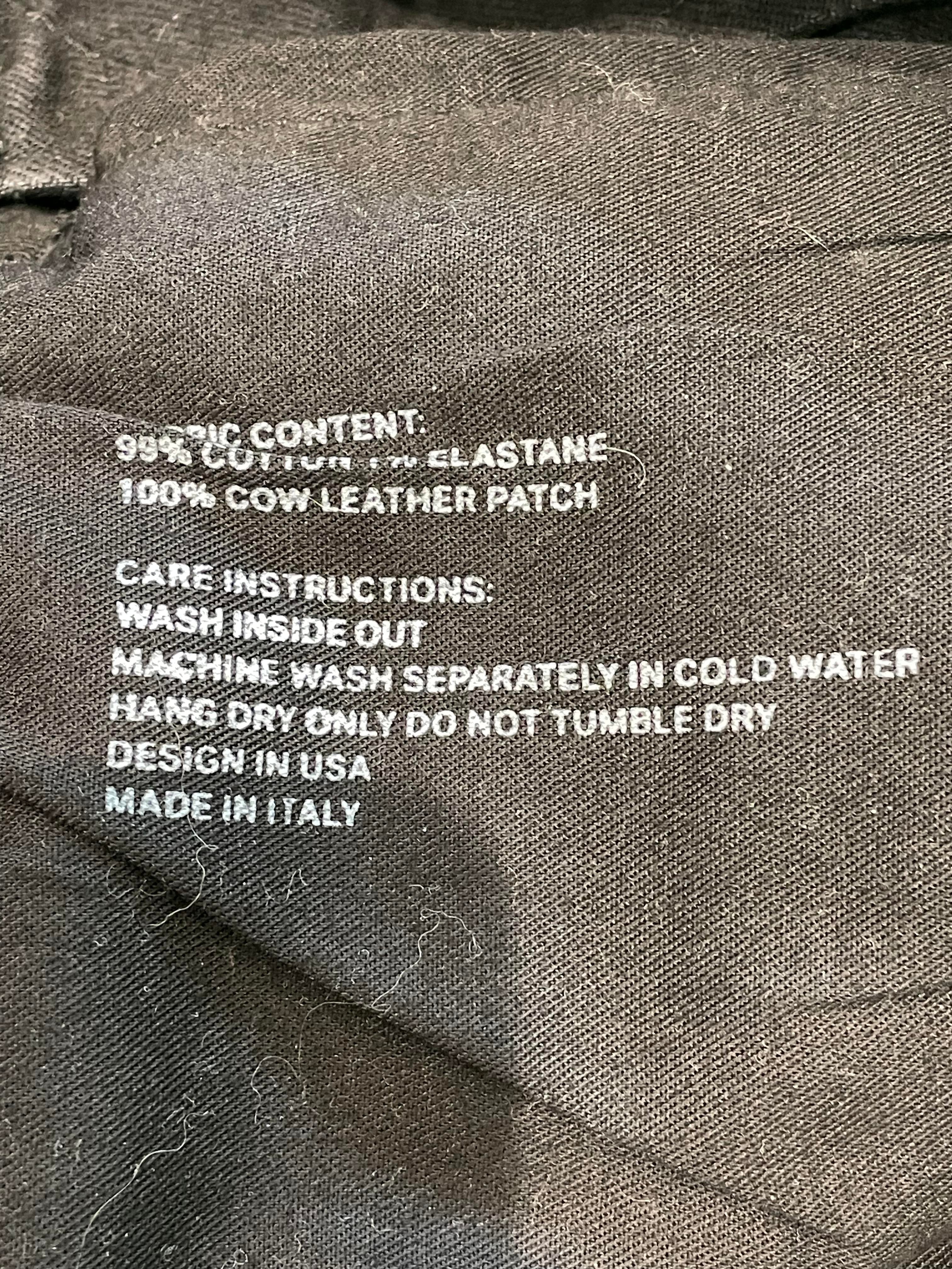 Purple Brand Black Wax Jeans