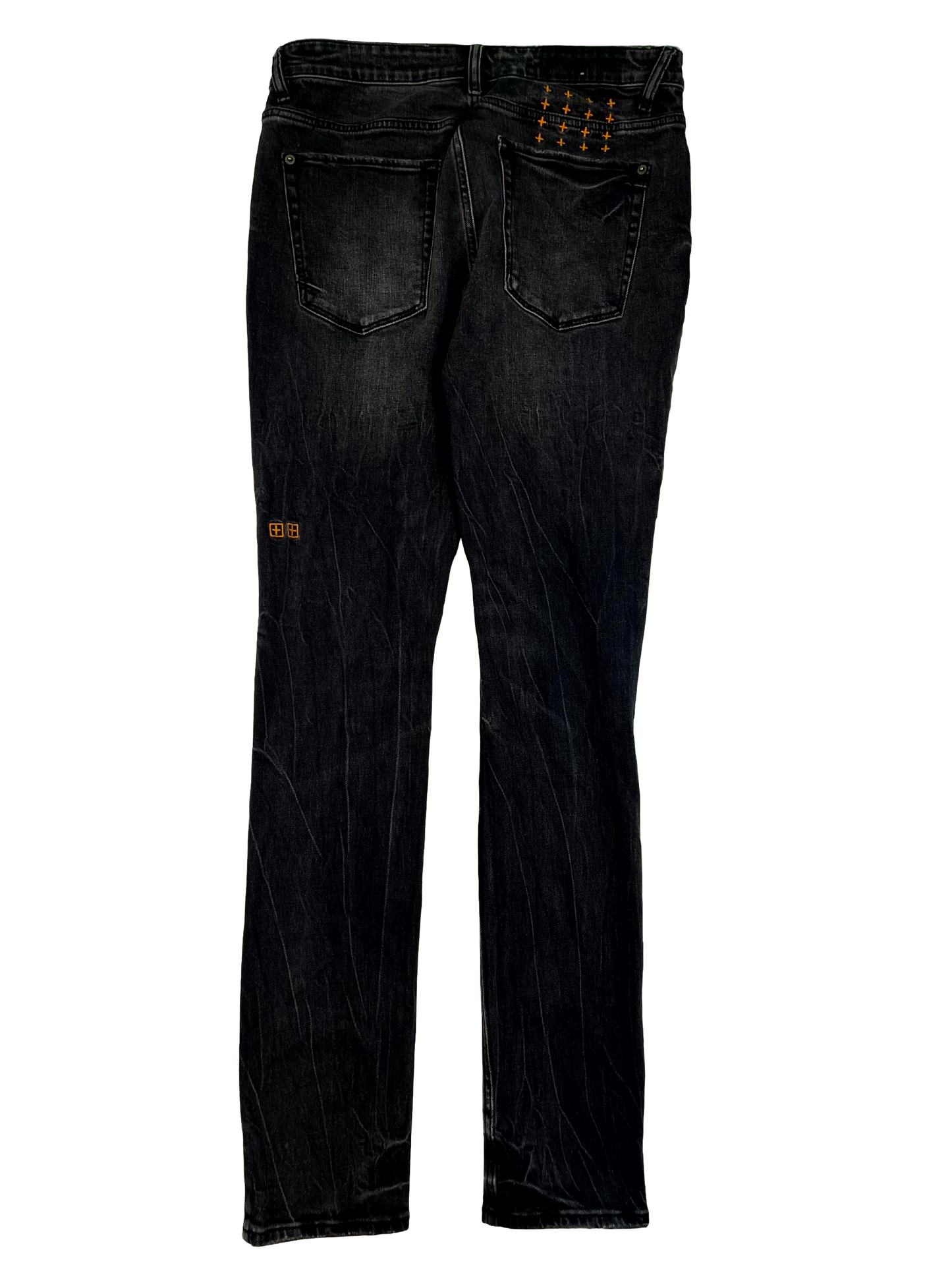 Ksubi Black & Orange Jeans