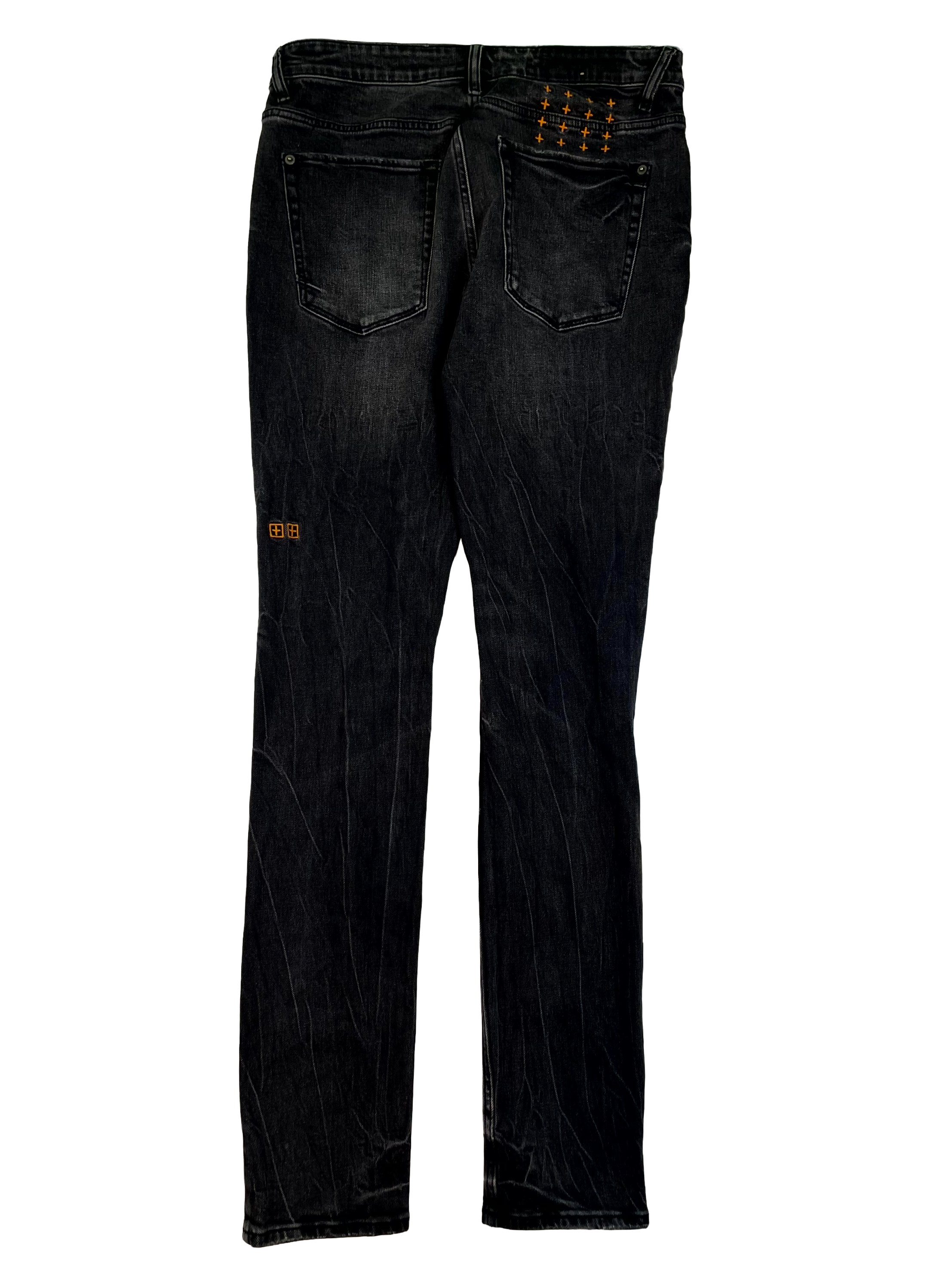 Ksubi Black & Orange Jeans