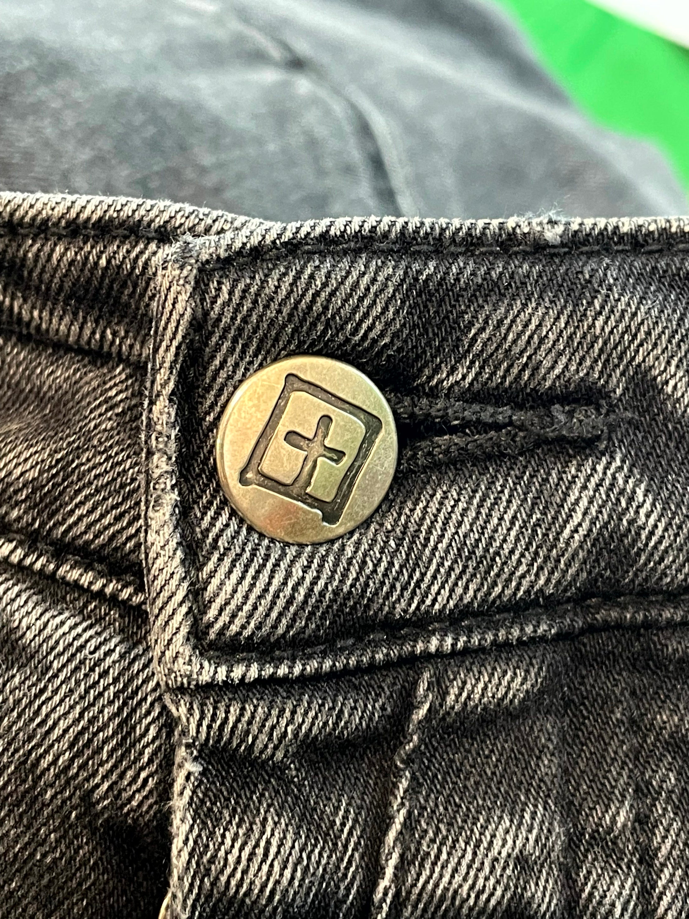 Ksubi Black & Orange Jeans