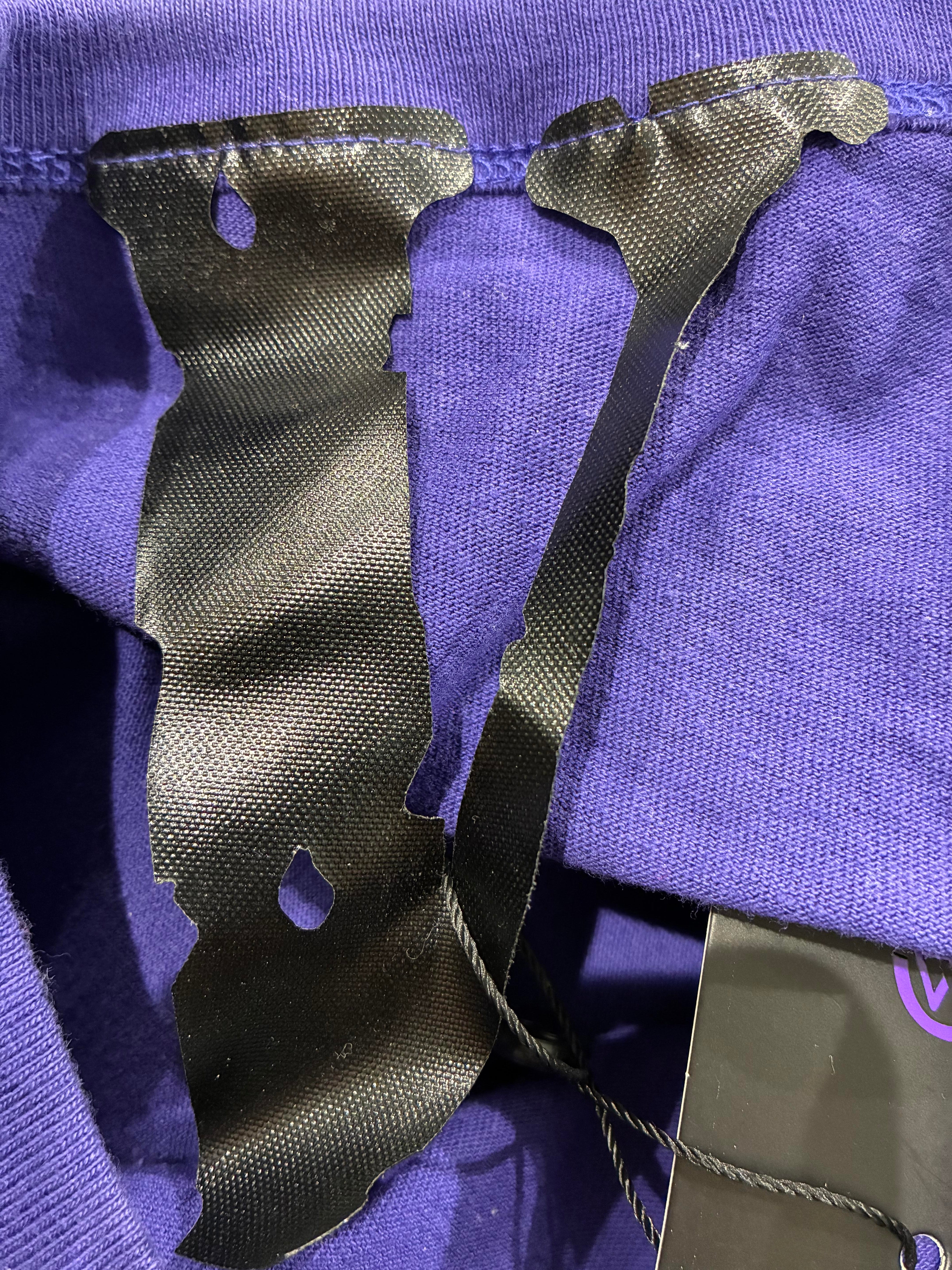 Vlone Friends Purple & Yellow Tee