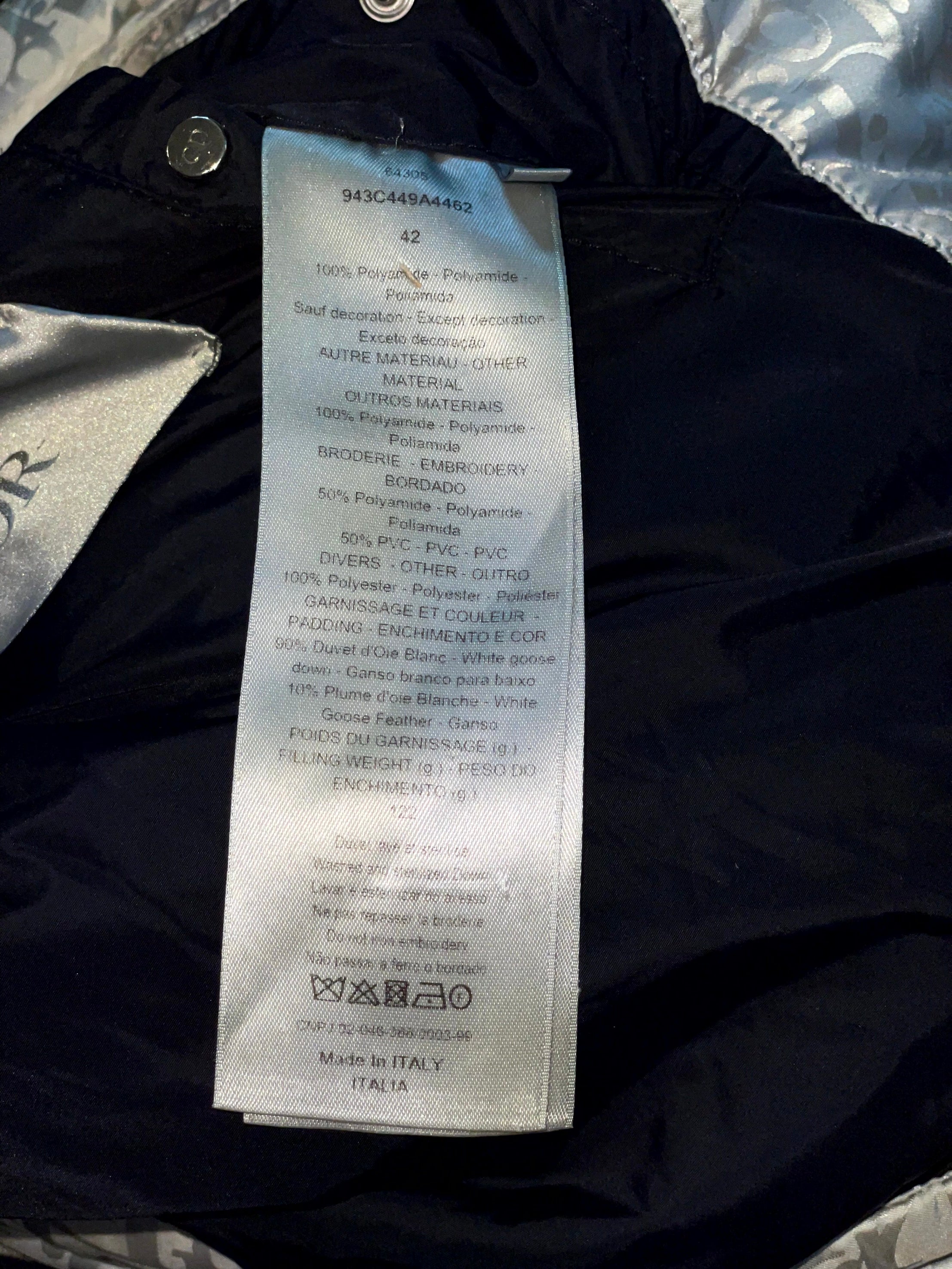 Dior Oblique Grey Jacket