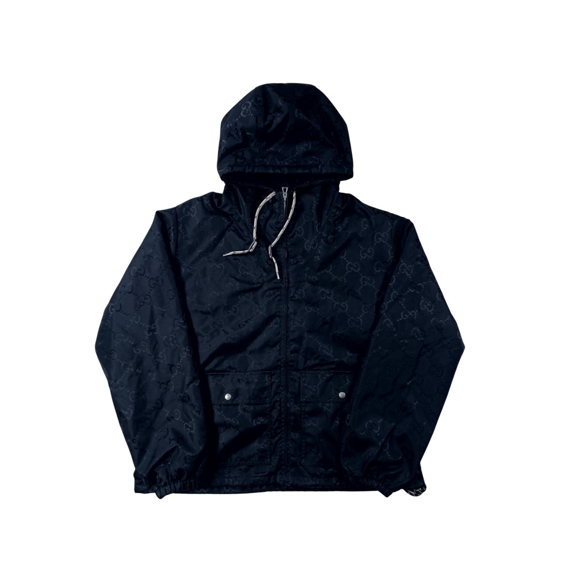 Gucci GG Nylon Monogram Blouson Black Jacket