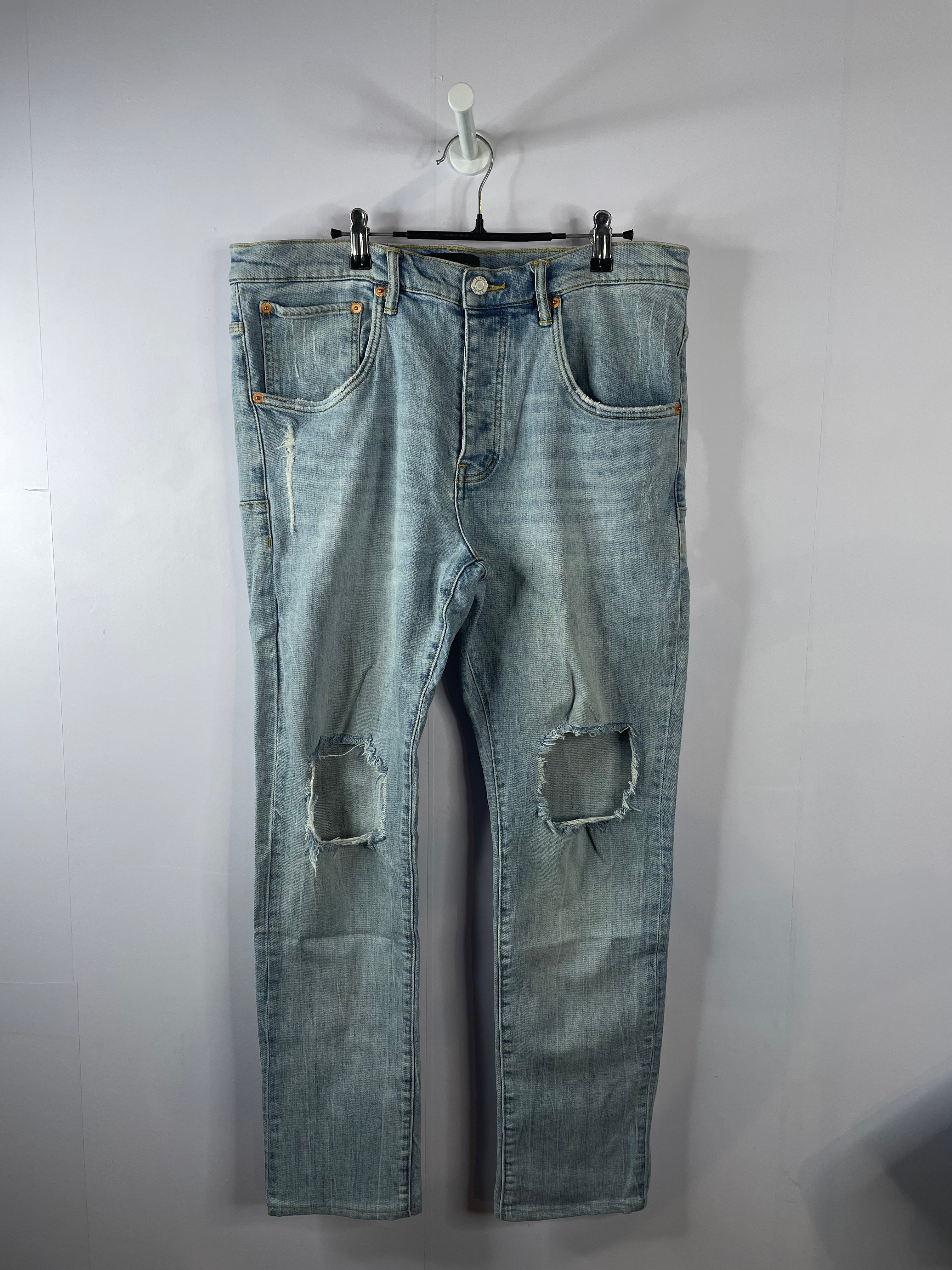 Purple Brand Jeans Lightwash Used 36