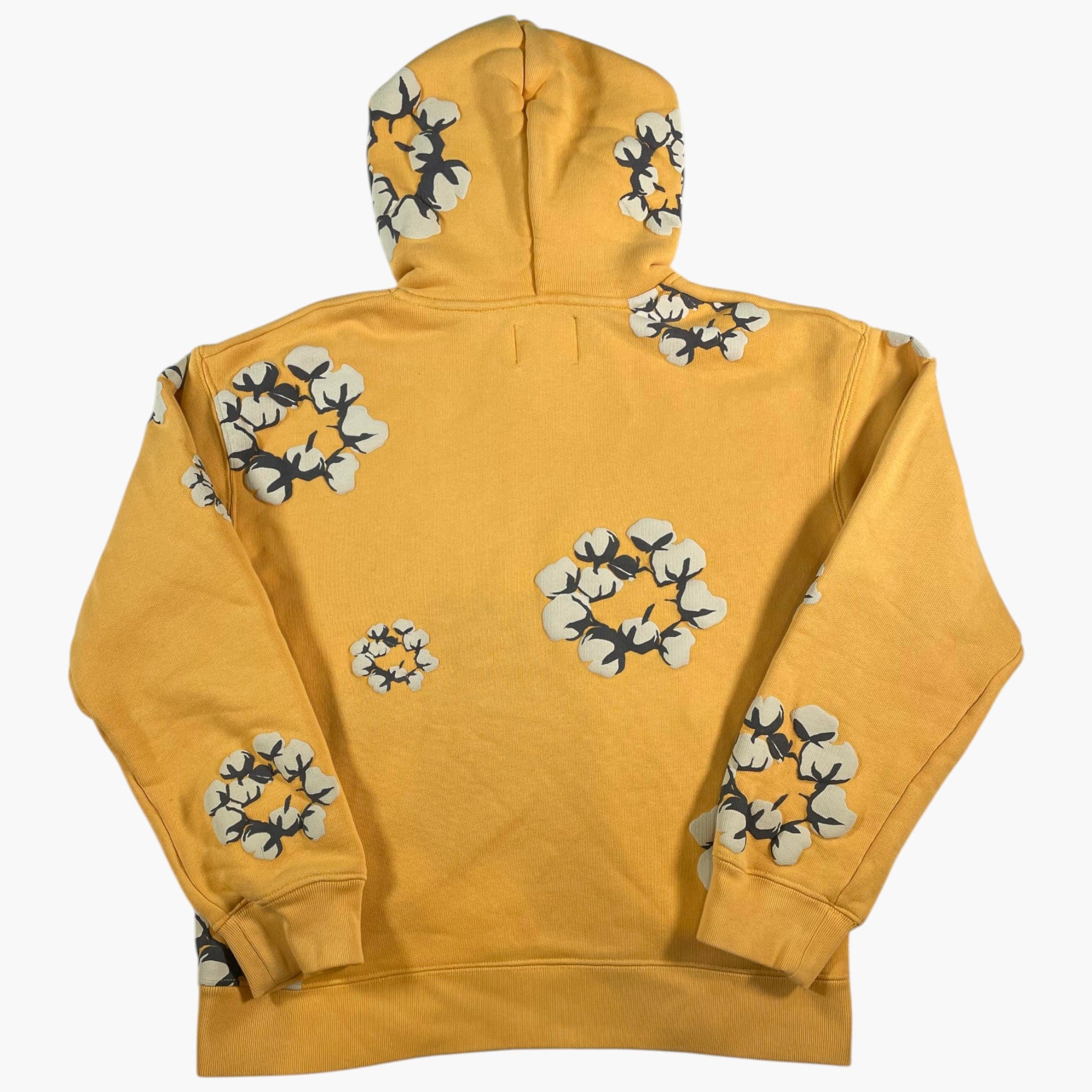 Denim Tears CPFM Wreath Yellow Hoodie