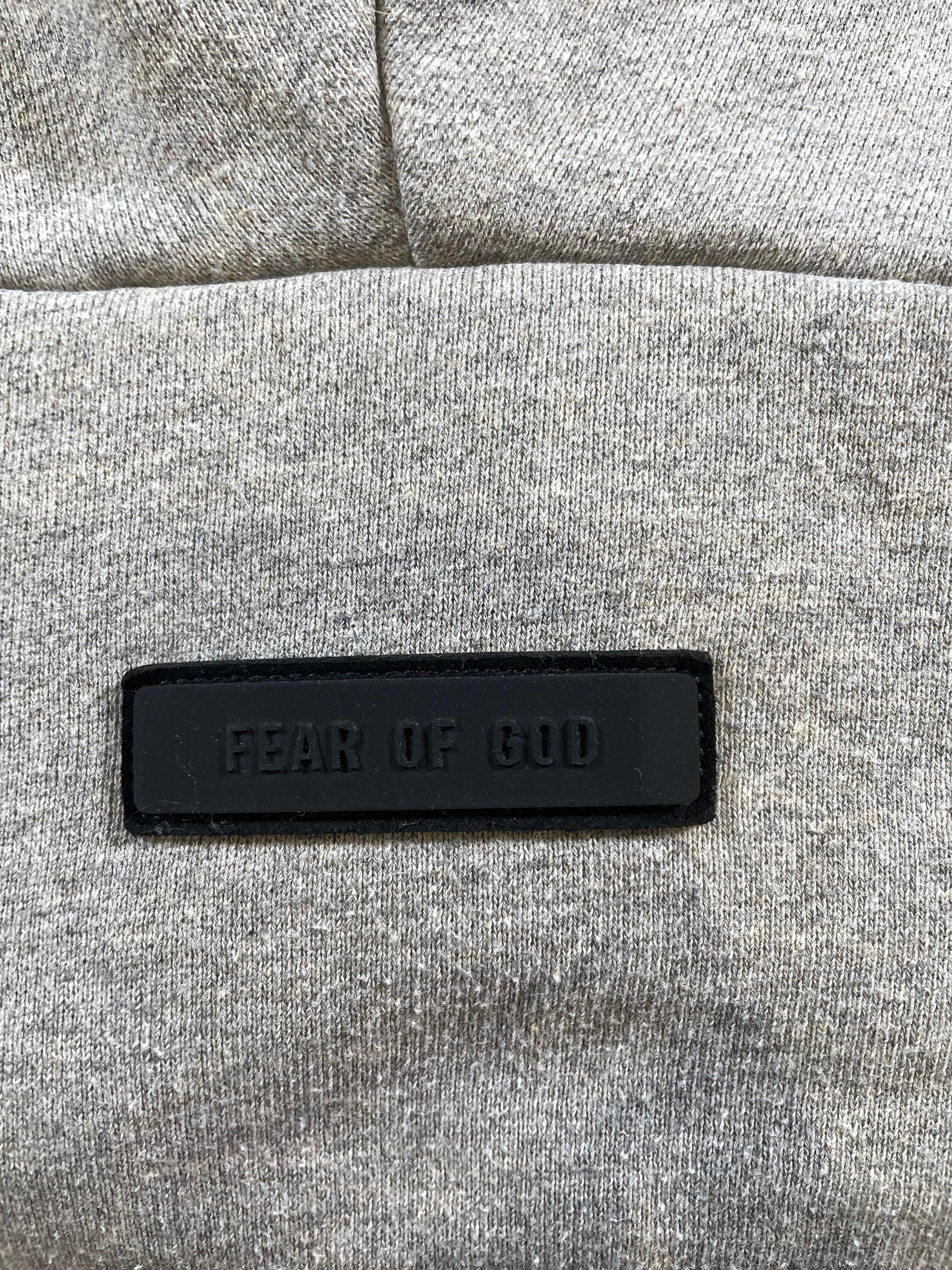 Essentials Dark Oatmeal Hoodie