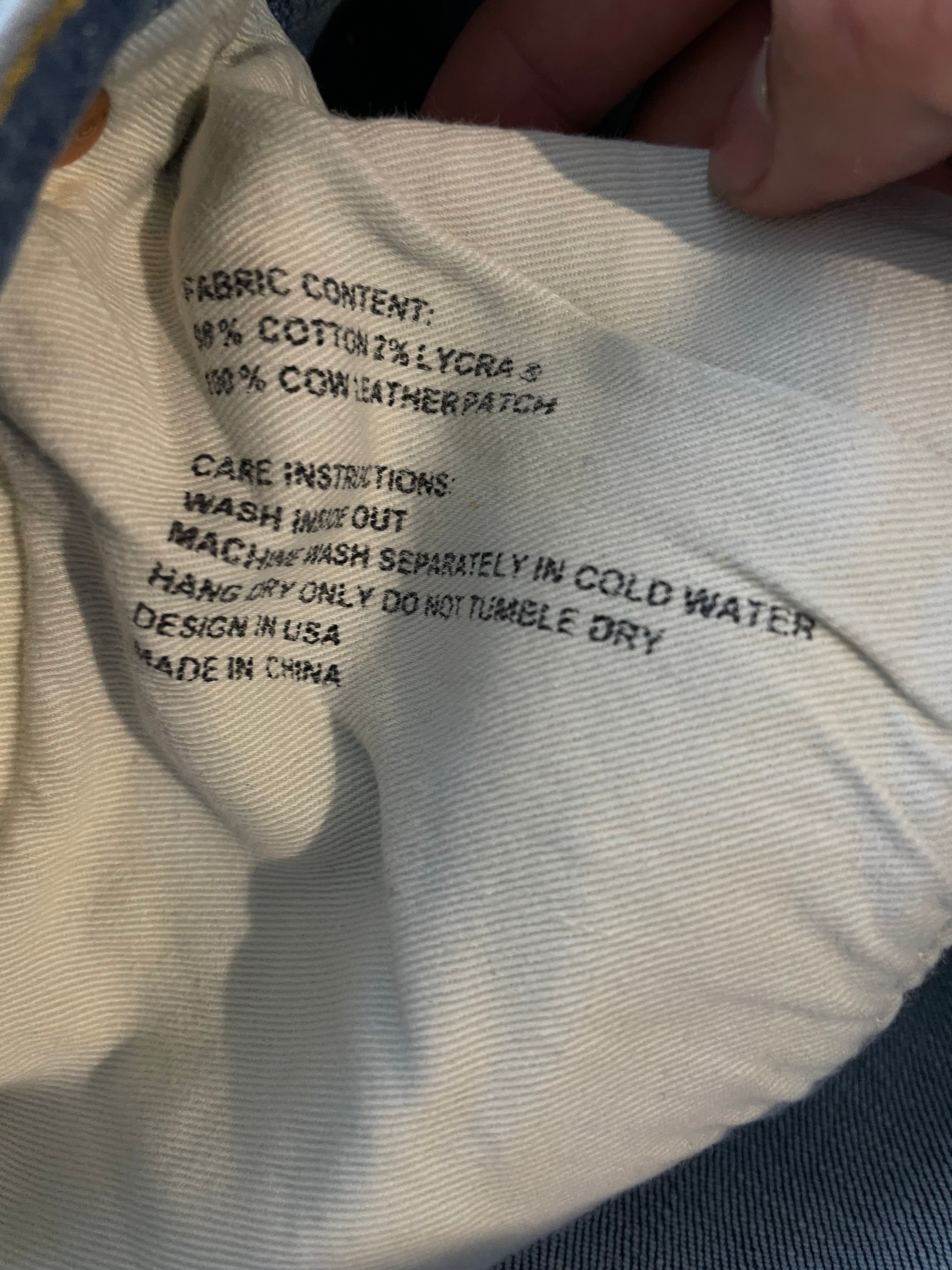 Purple Jeans Vintage Wash Used 32