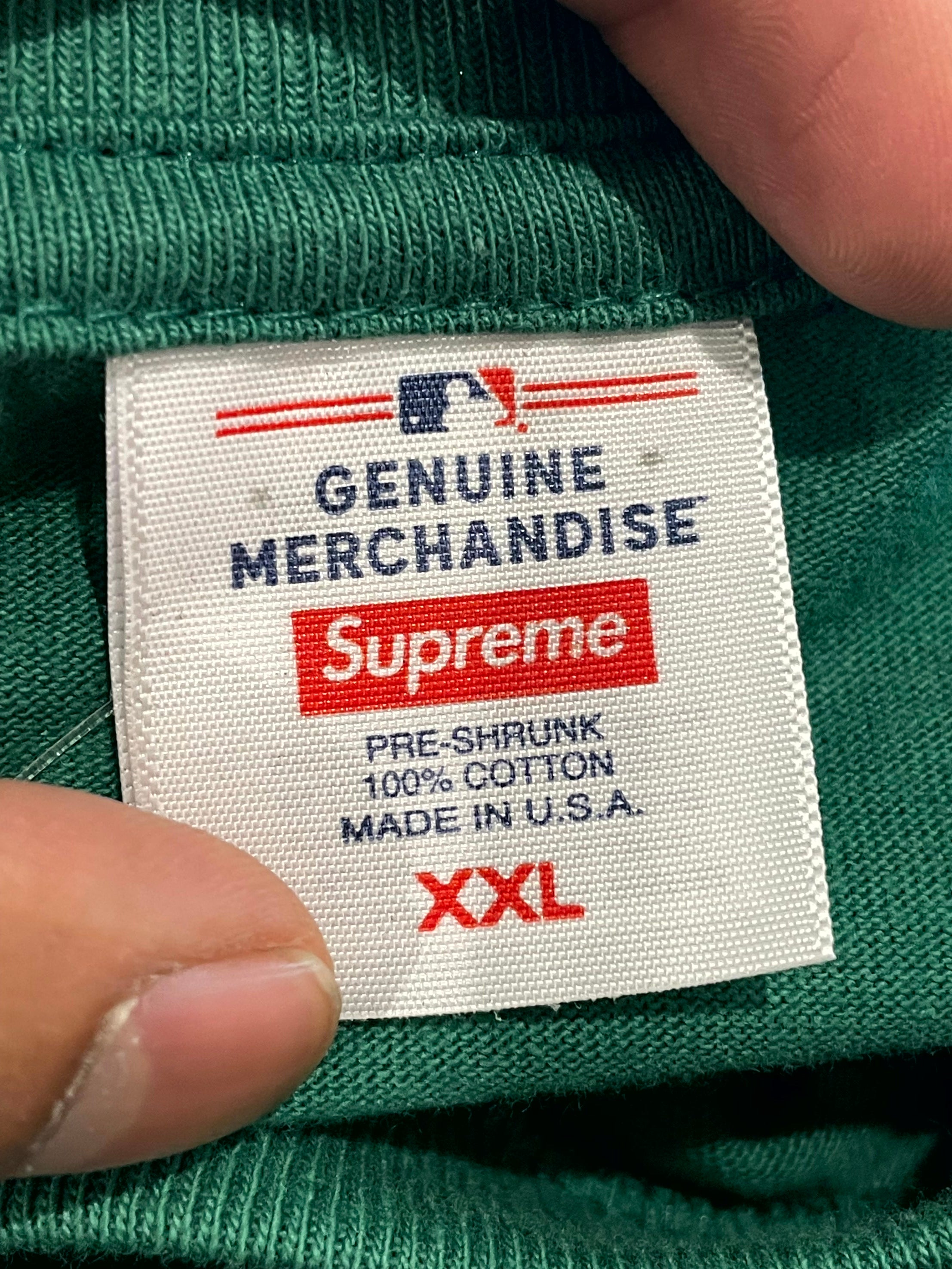 Supreme Braves green Tee
