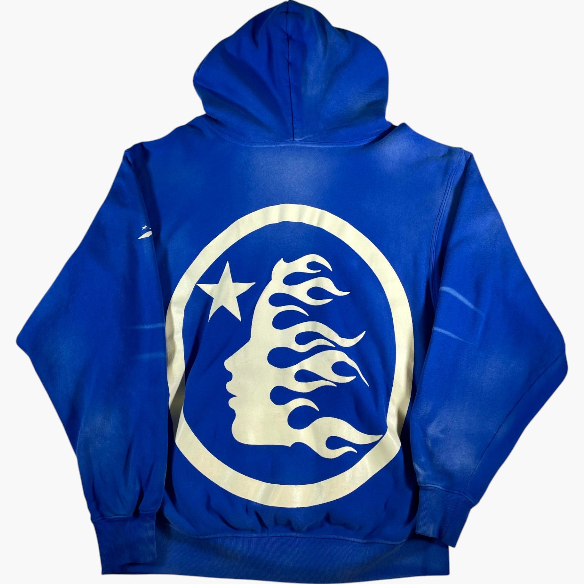 Hellstar No Guts No Glory Blue Hoodie