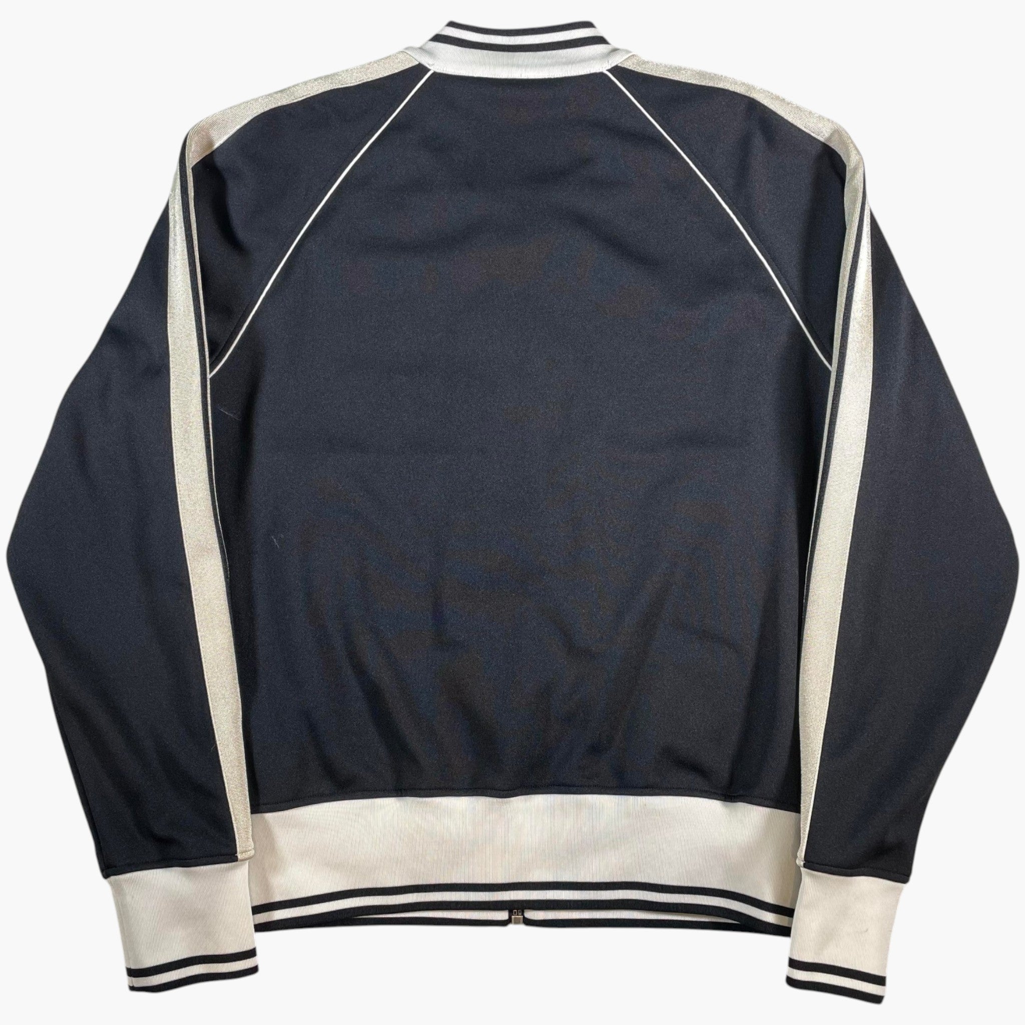Palm Angels PA Black & Cream Track Jacket