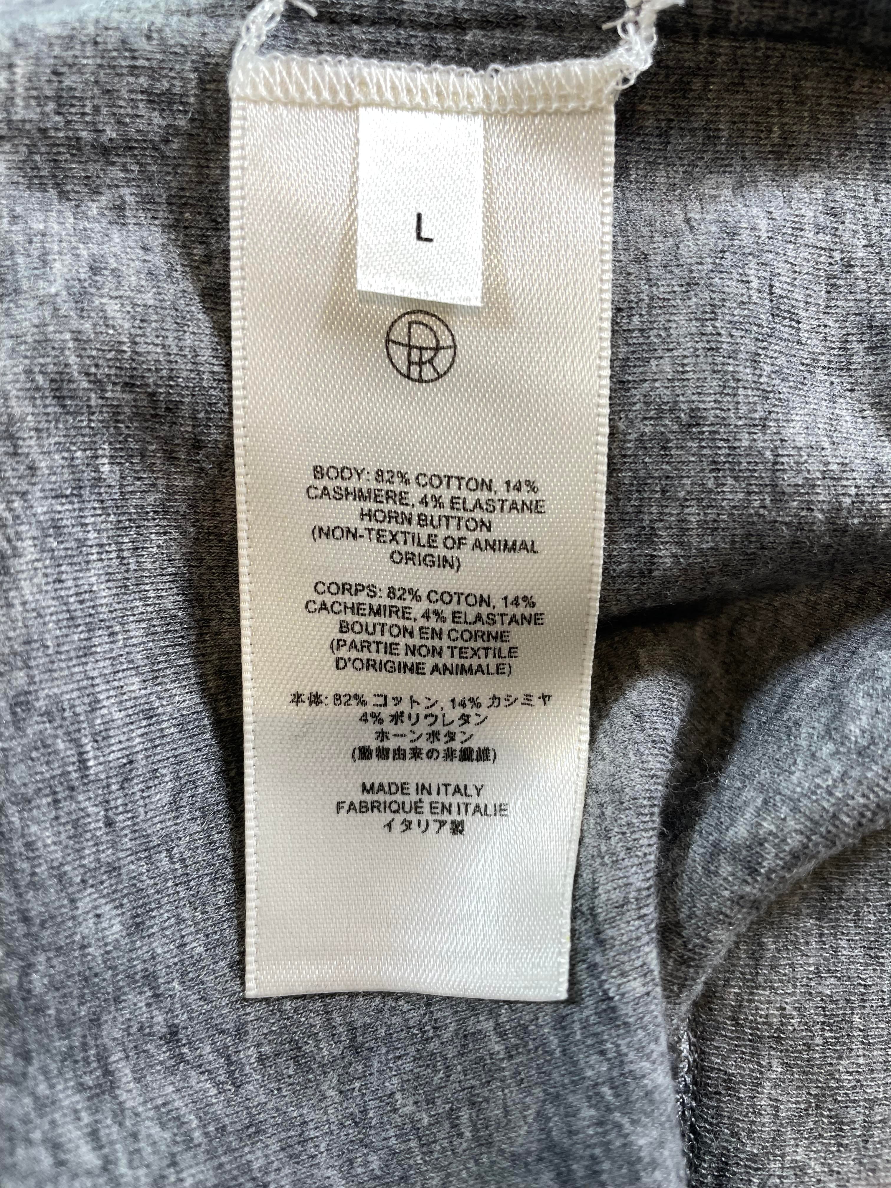 The Row Blaize Top Grey Shirt