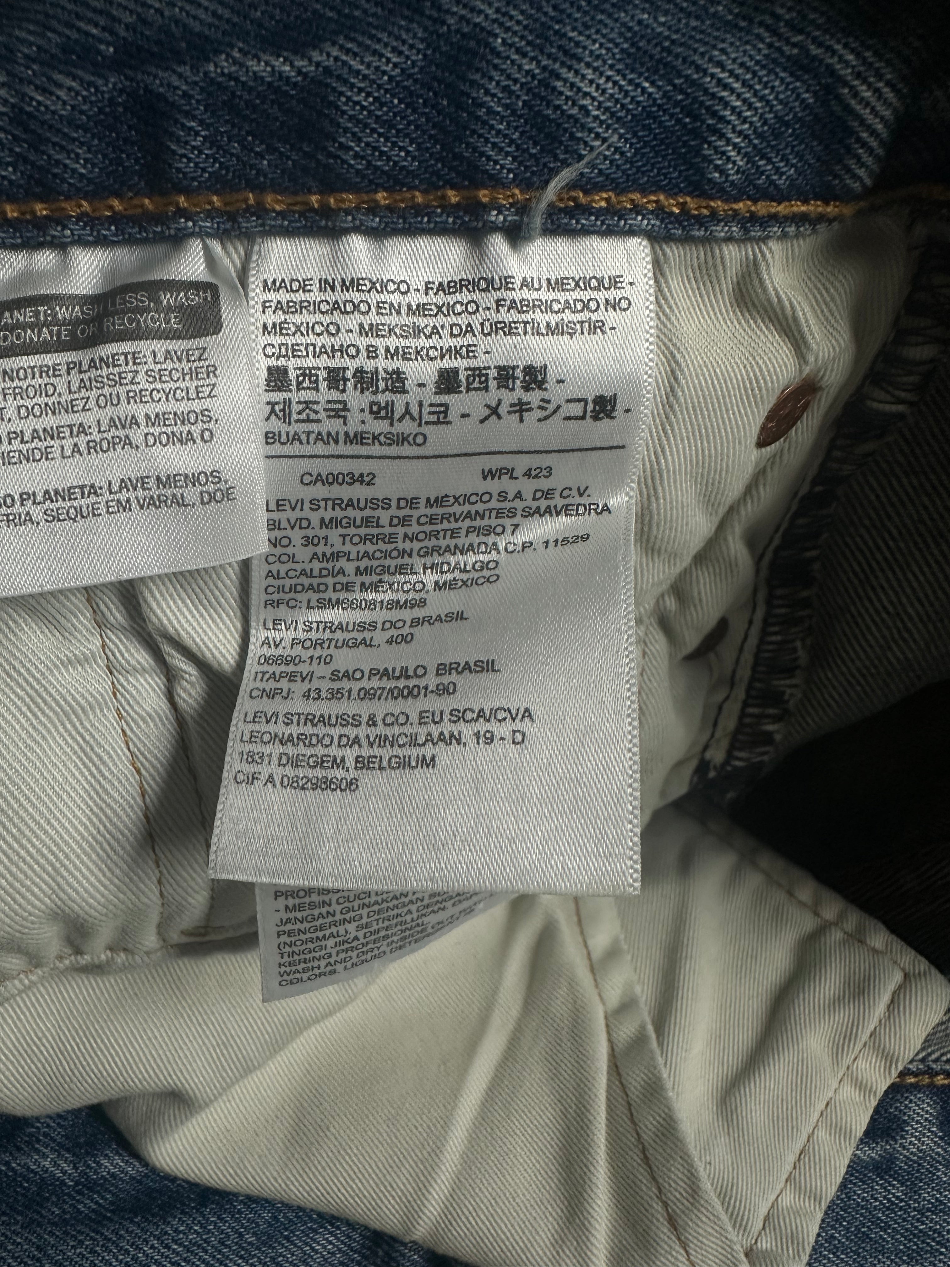 Irak Denim Tears Jeans Light Wash 34 Used