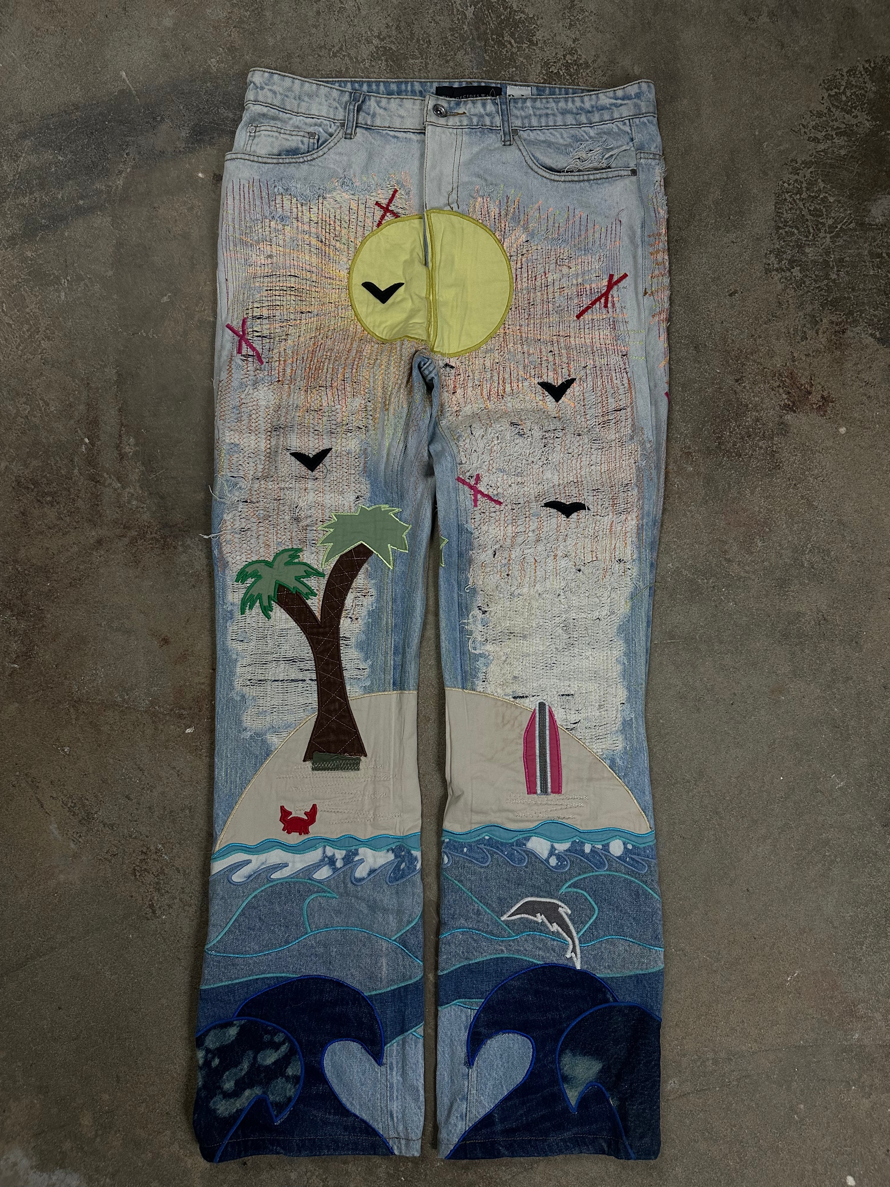 WDW Pale USA Jeans Used 36