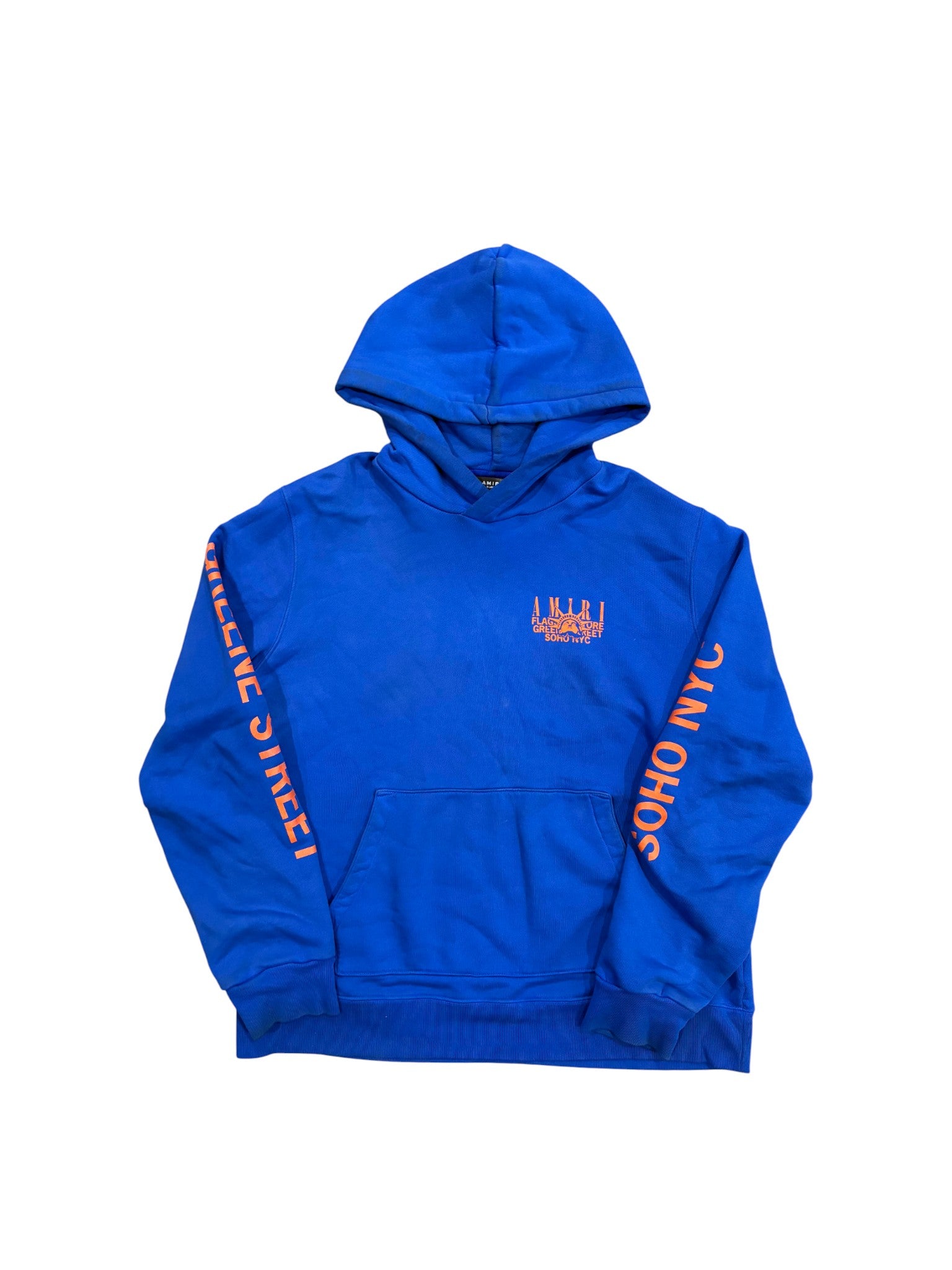 Amiri NYC Soho Blue Hoodie