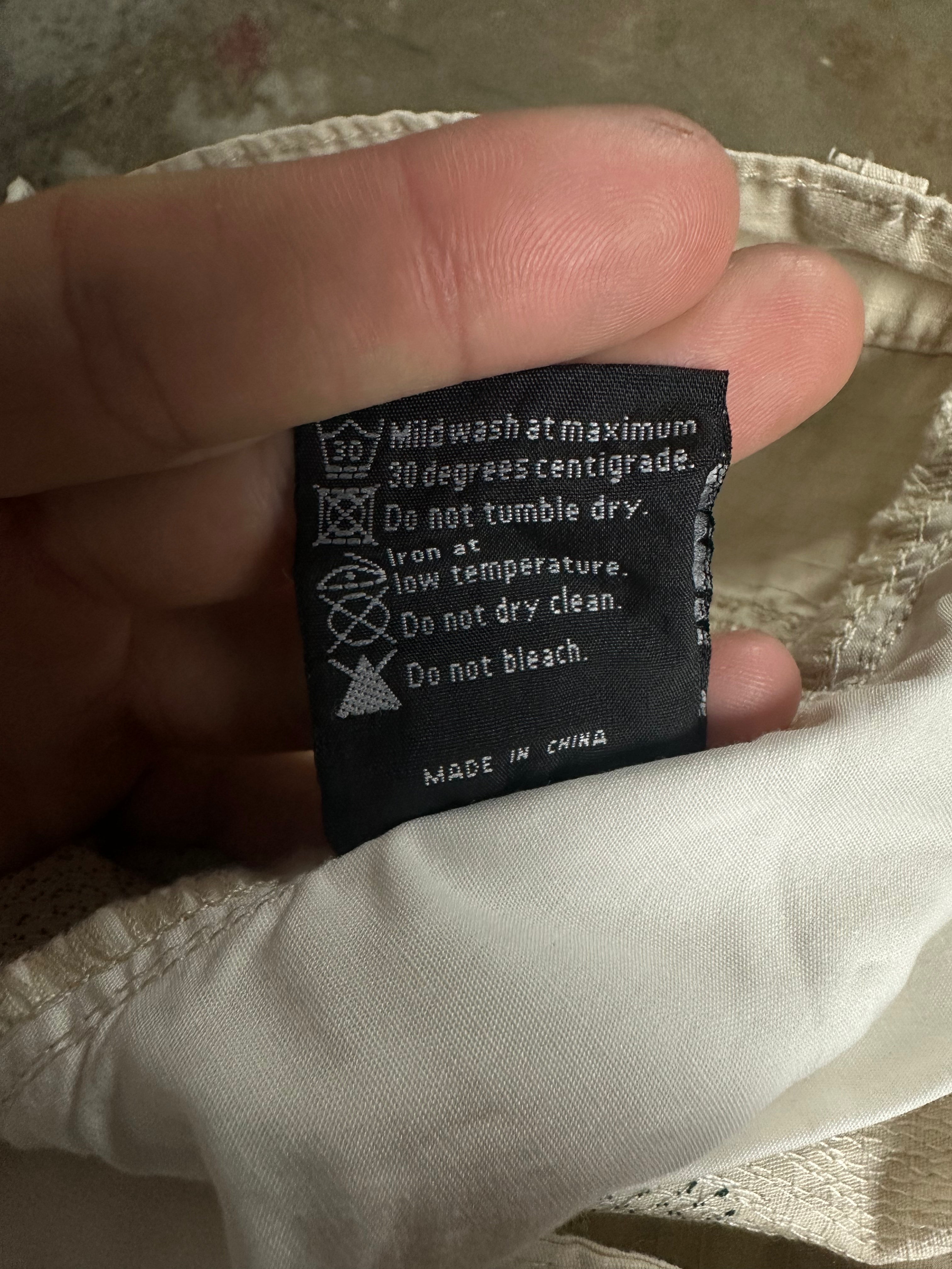 WDW Camouflage Embroidery Pants New 30 With Tags