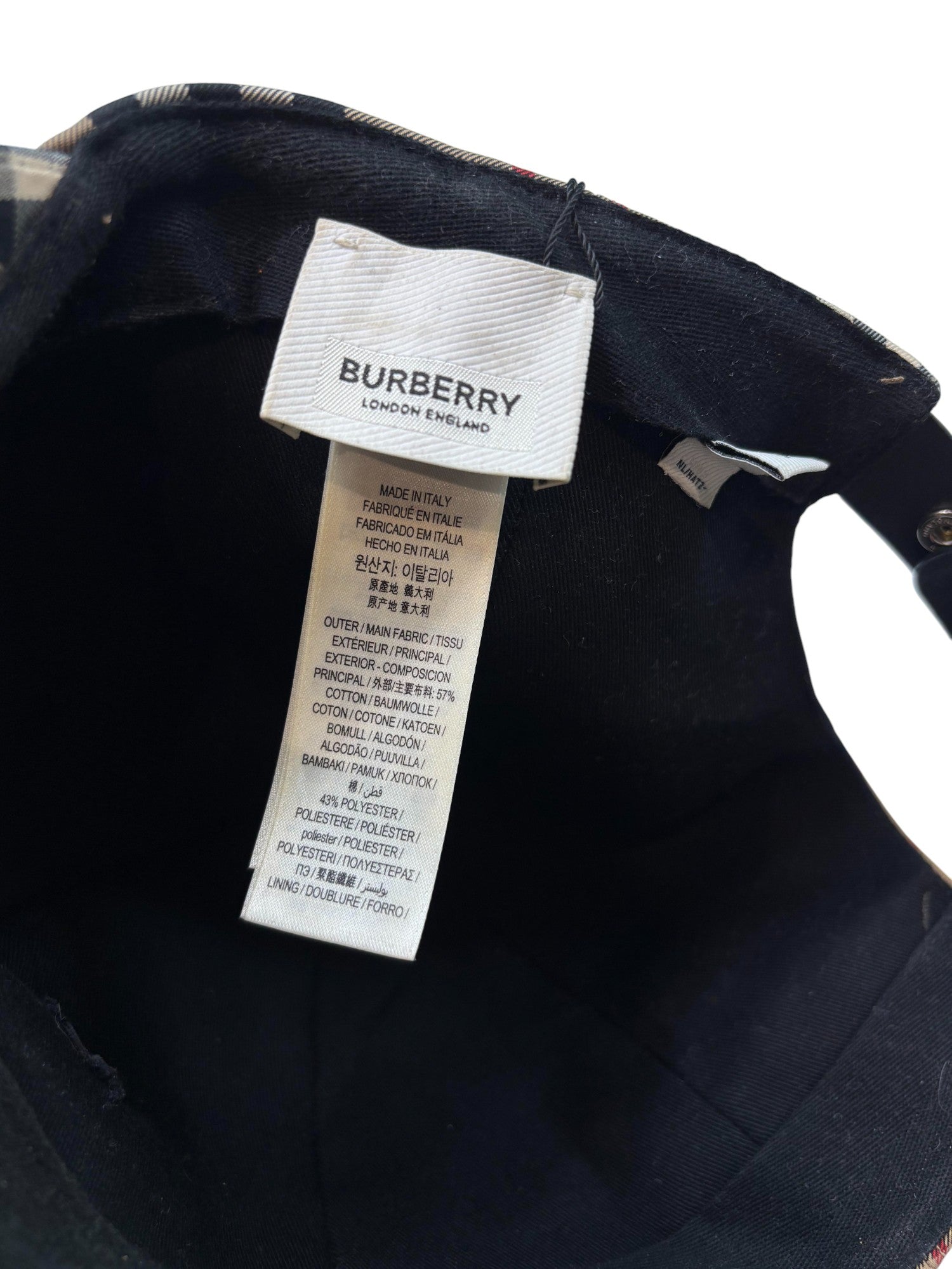 Burberry Monogram Cap