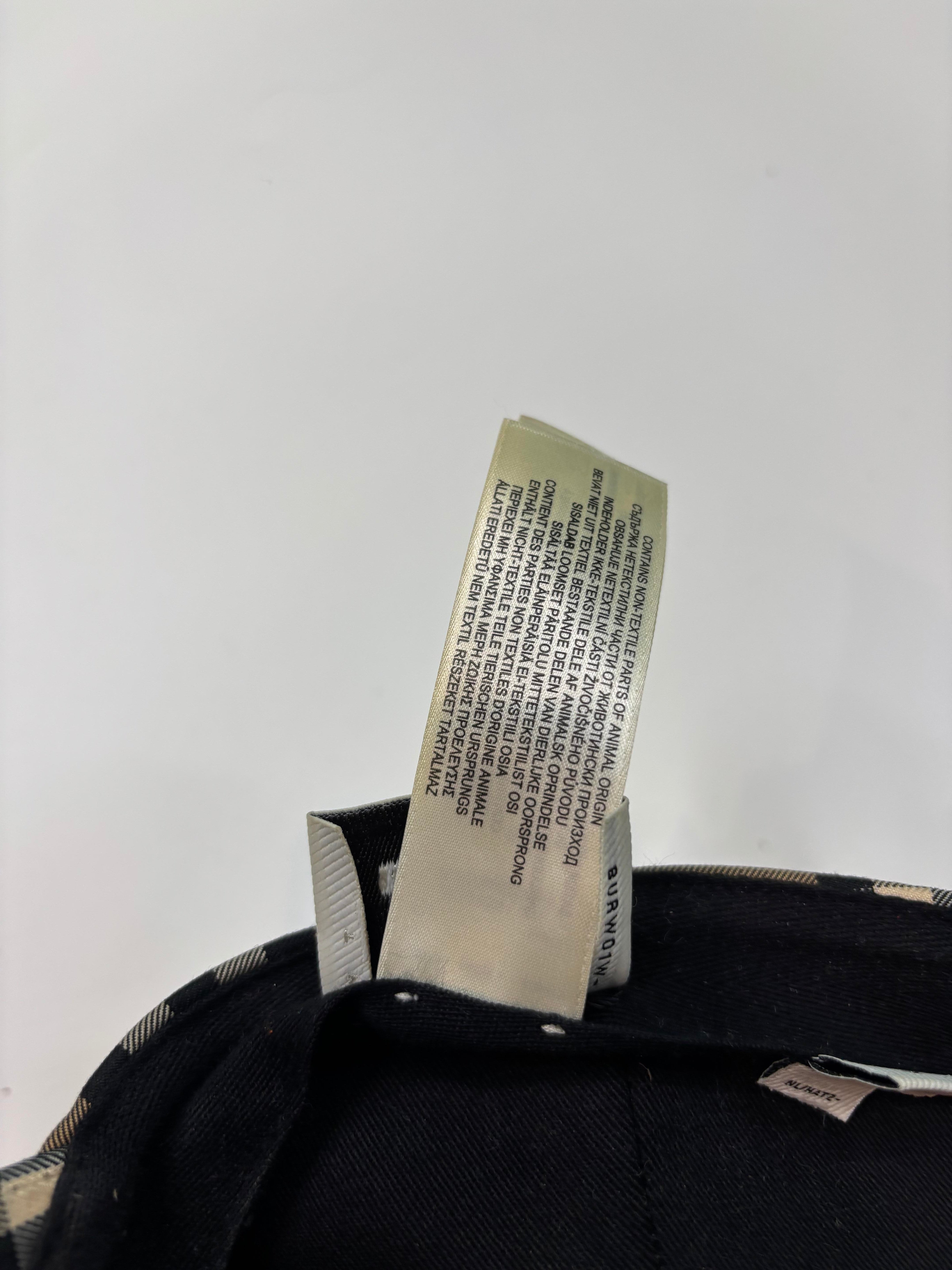 Burberry Monogram Cap