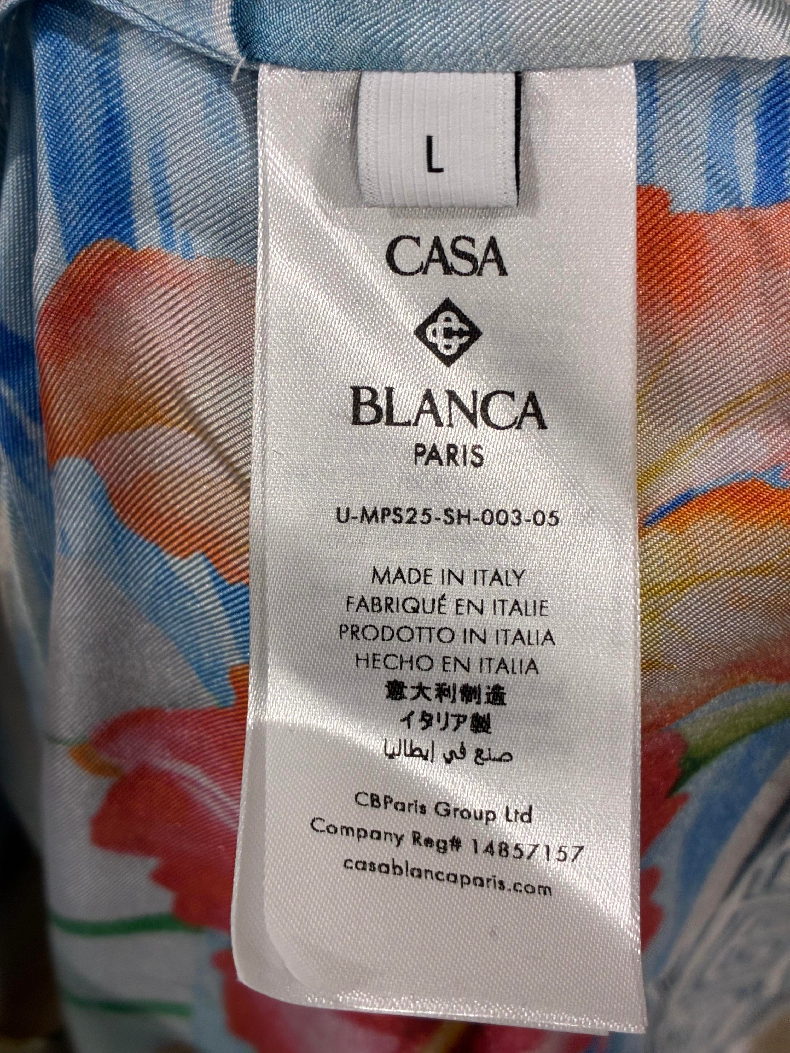 Casablanca Le Pongeon Button Up