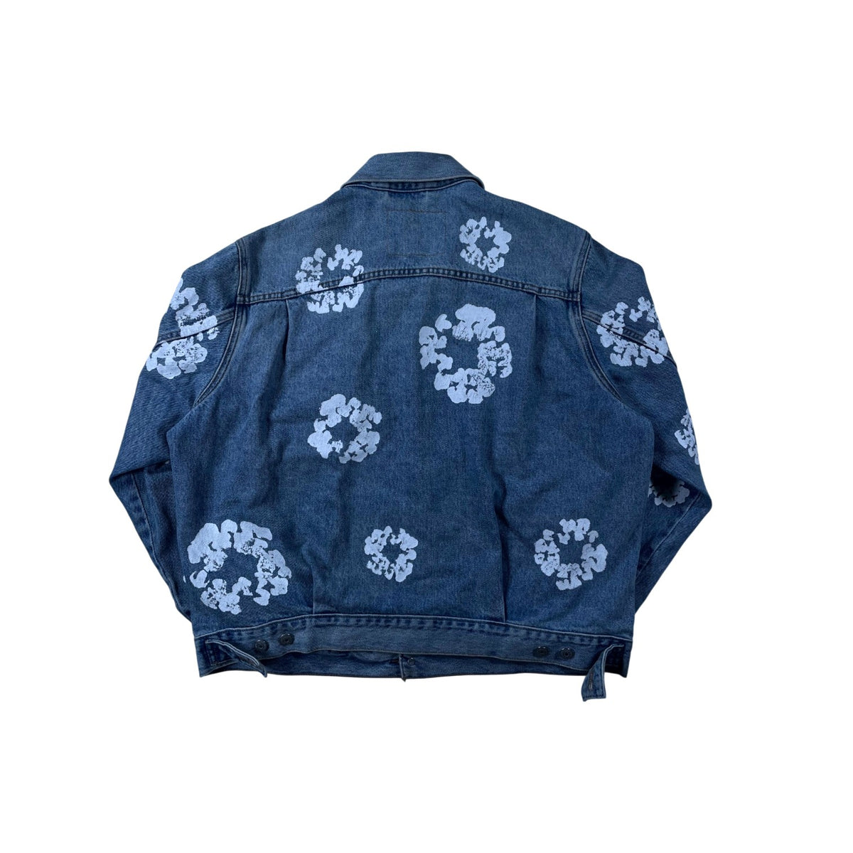 Denim Tears Cotton Wreath Denim Light Wash Jacket