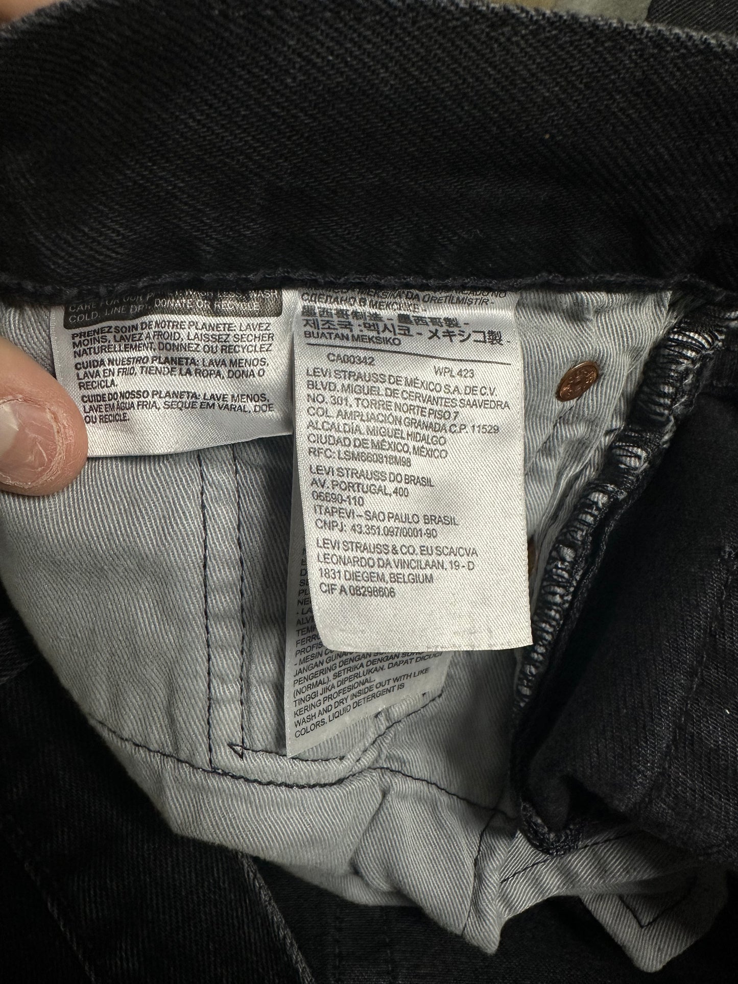 Denim Tears Jeans Black BSTROY Used 30
