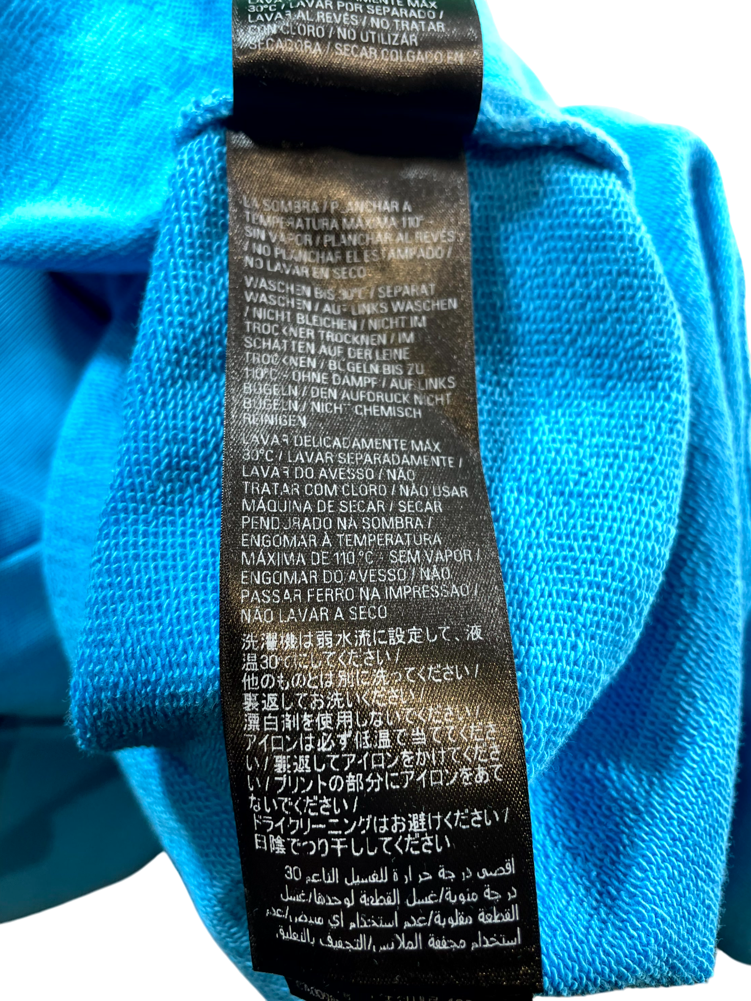 Balenciaga Pepsi Logo Azure Hoodie