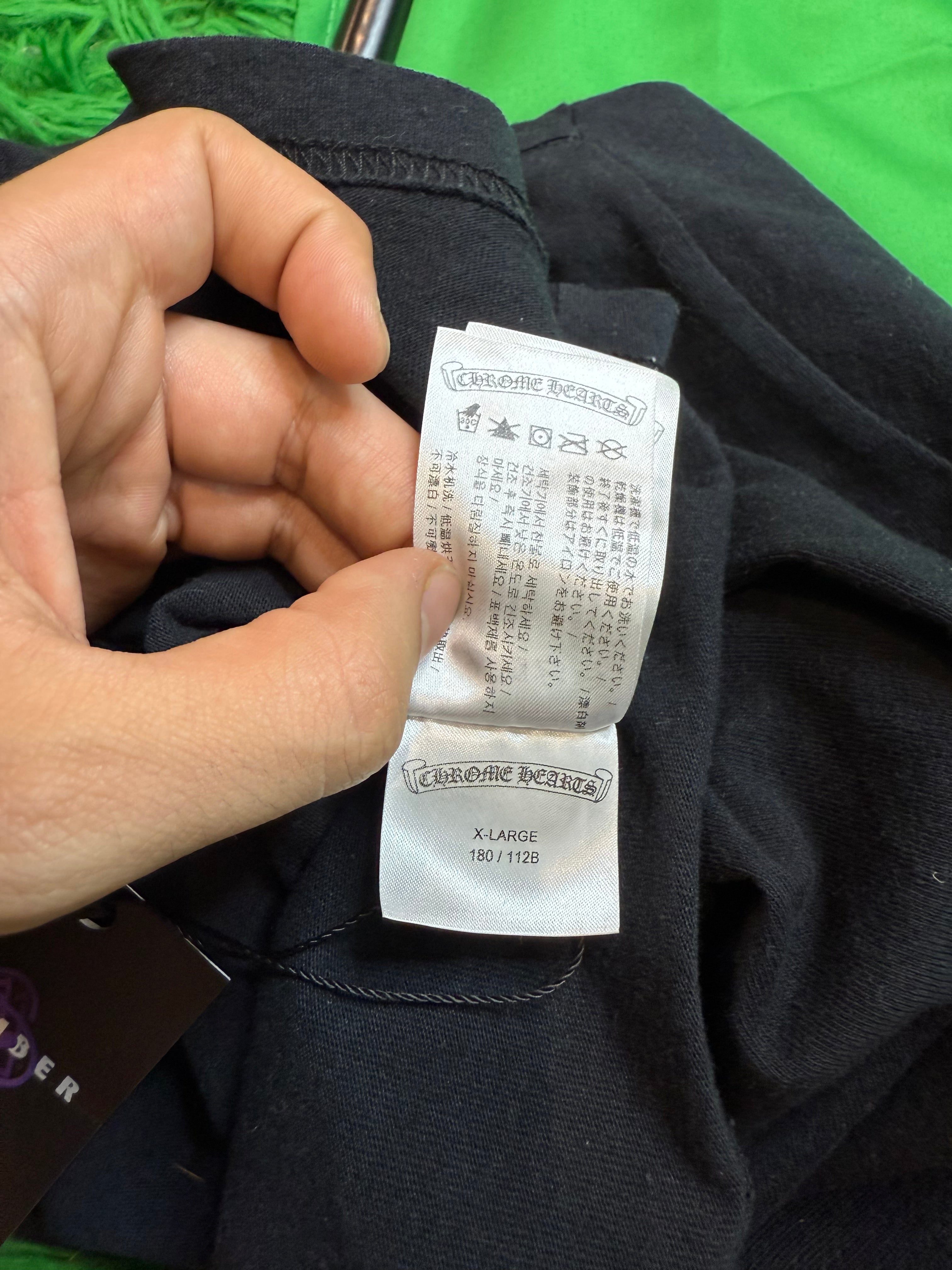 Chrome Hearts Mattyboy Graphic Black Tee