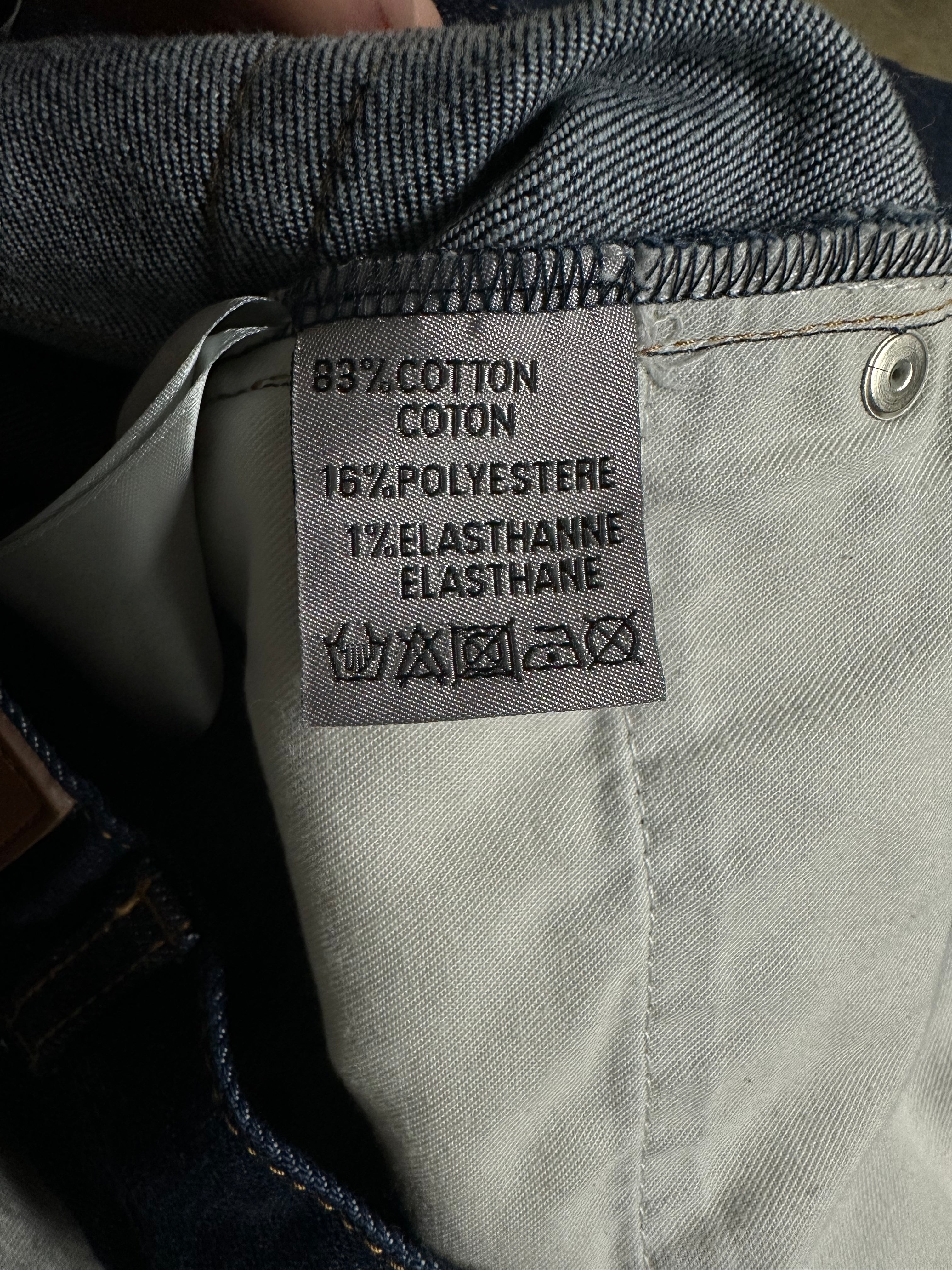 Dior Selvedge Monogram Jeans Used 34