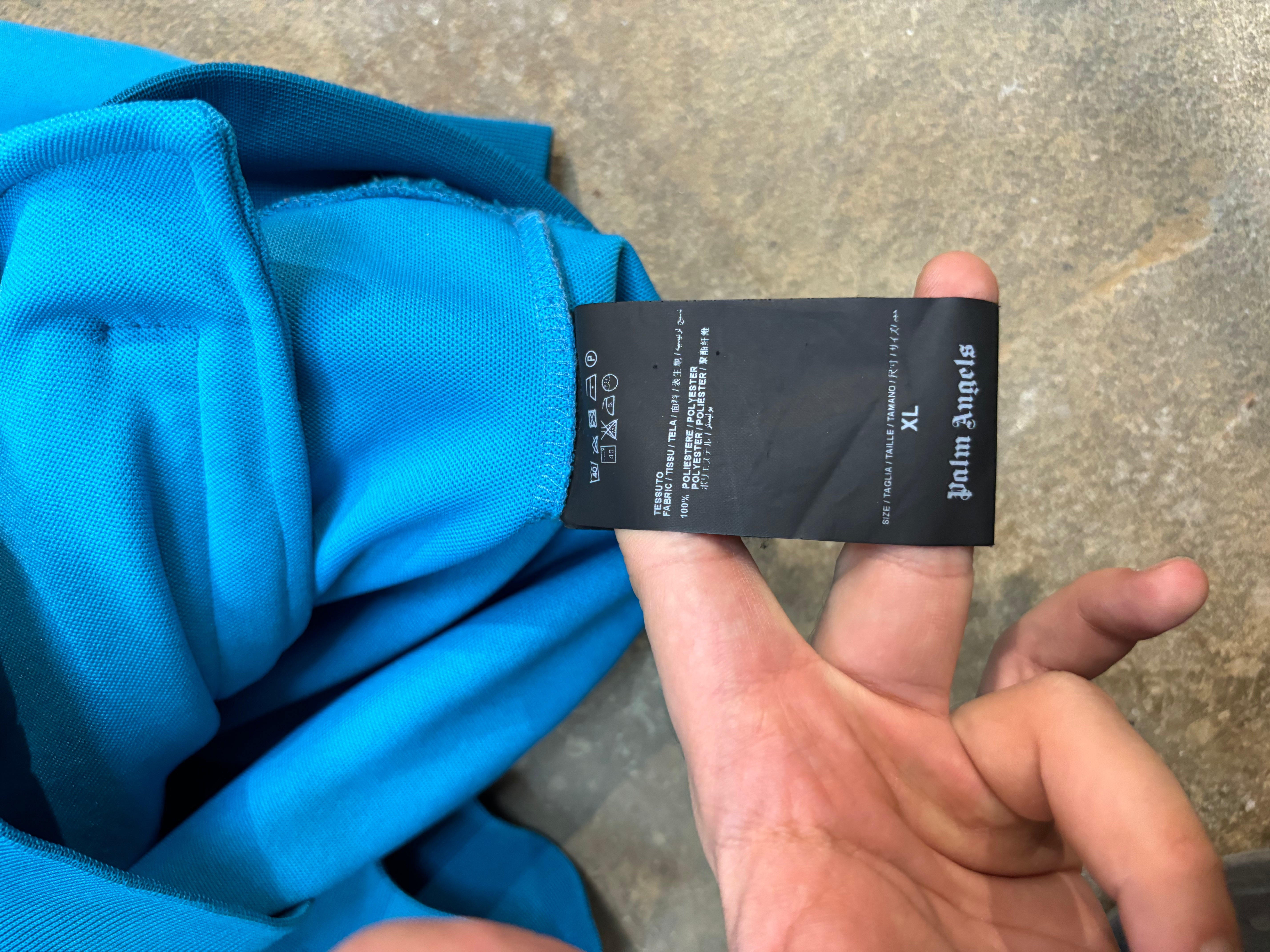 Palm Angels Track Jacket Powder Blue Used XL