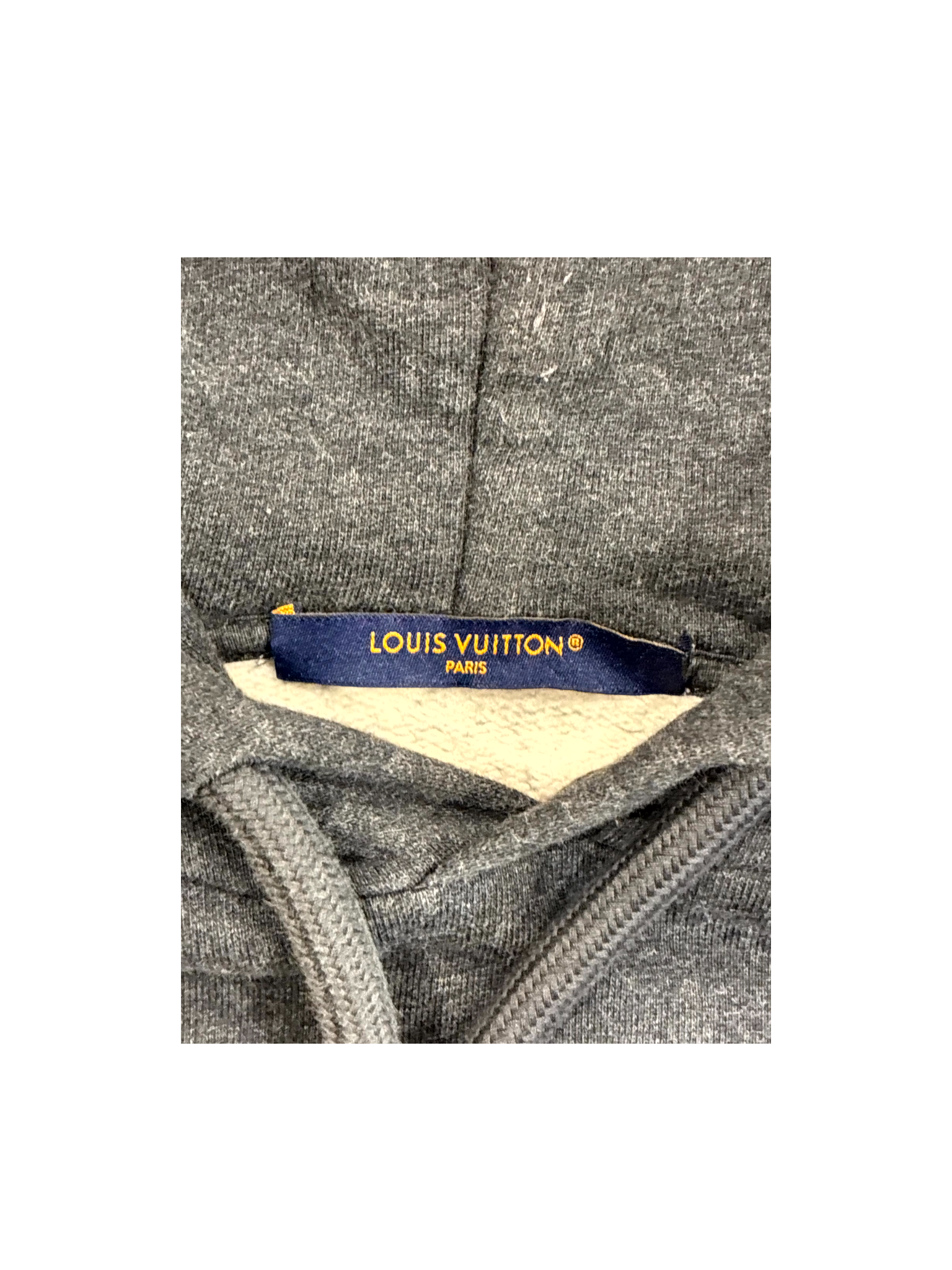 Louis Vuitton Graphic Logo Grey Hoodie