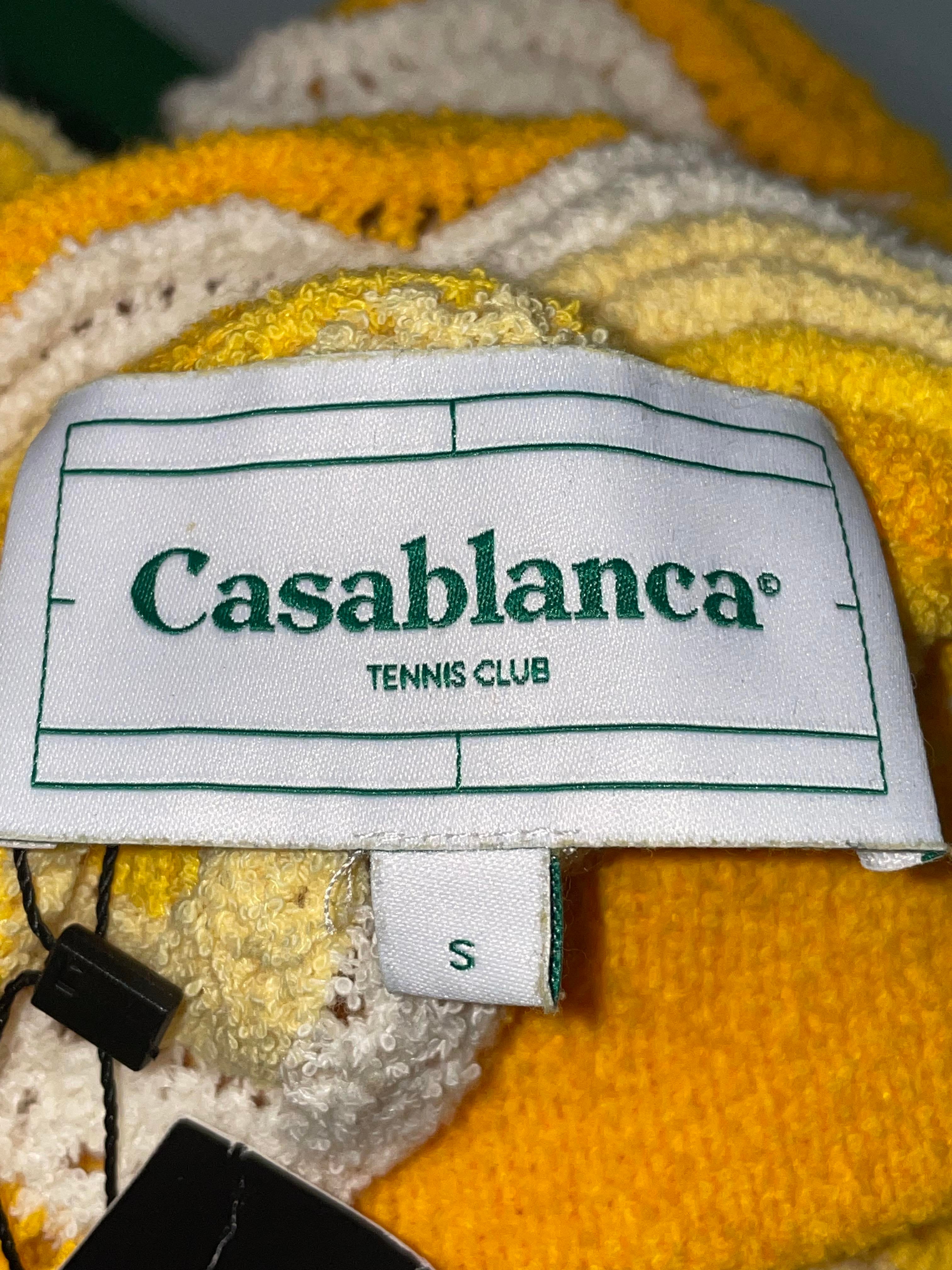 Casablanca Towel Yellow Stripe Set