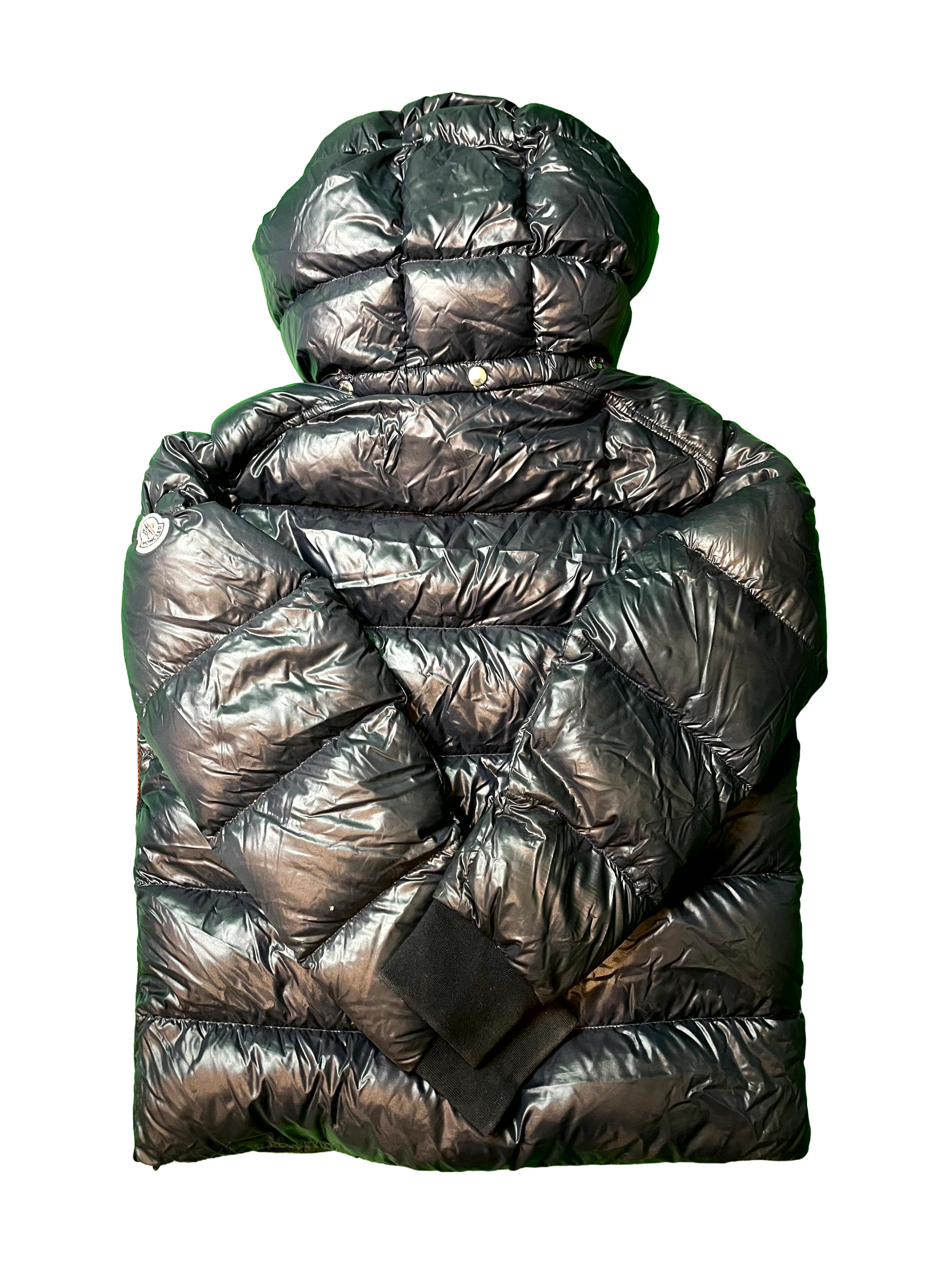 Moncler Puffer Navy & Red Jacket