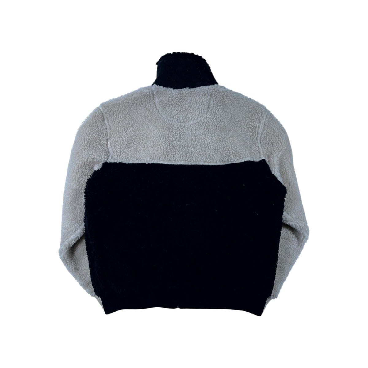 Eric Emanuel Sherpa Fleece Black & Cream Jacket
