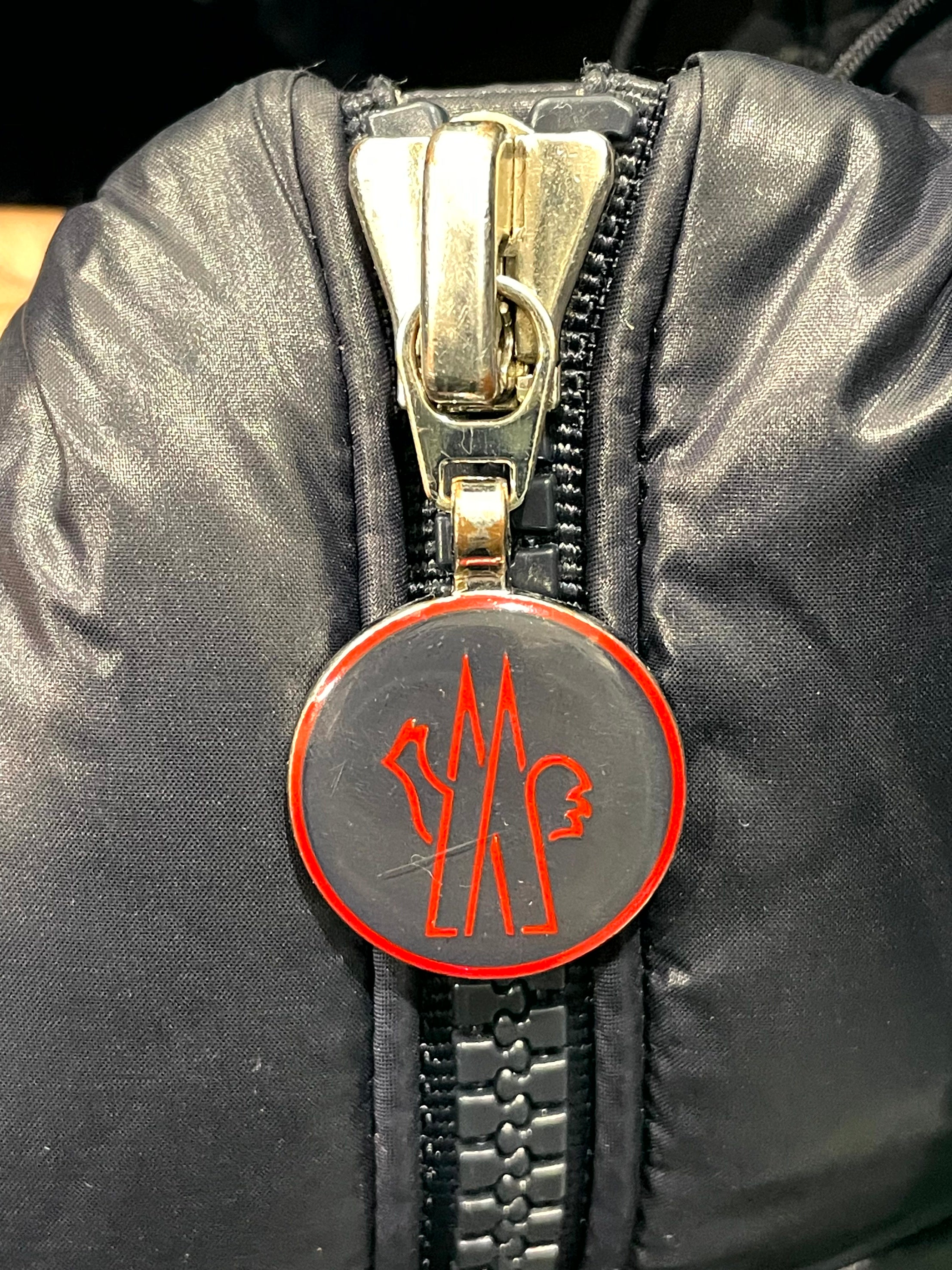 Moncler Puffer Navy & Red Jacket