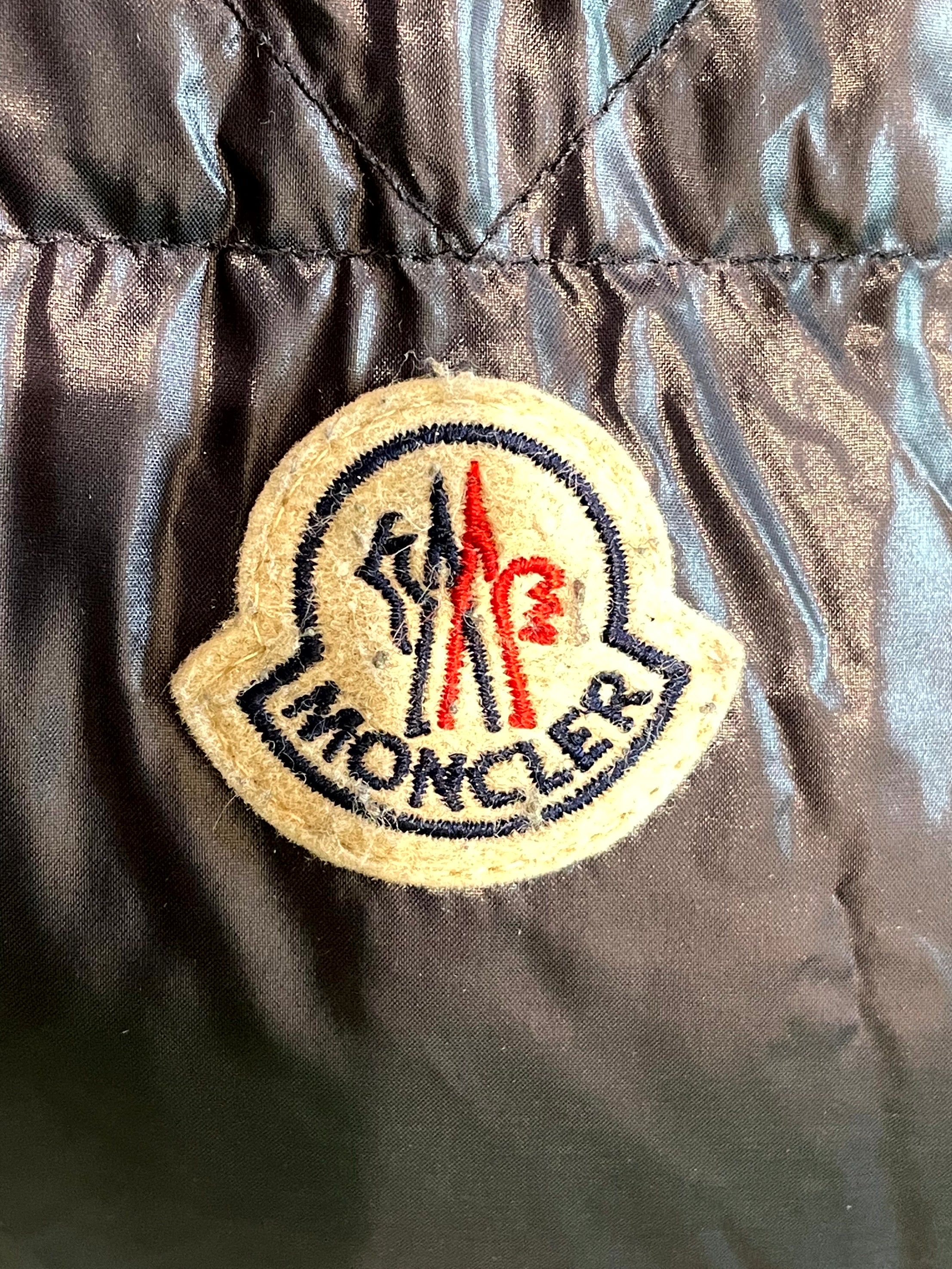 Moncler Puffer Navy & Red Jacket