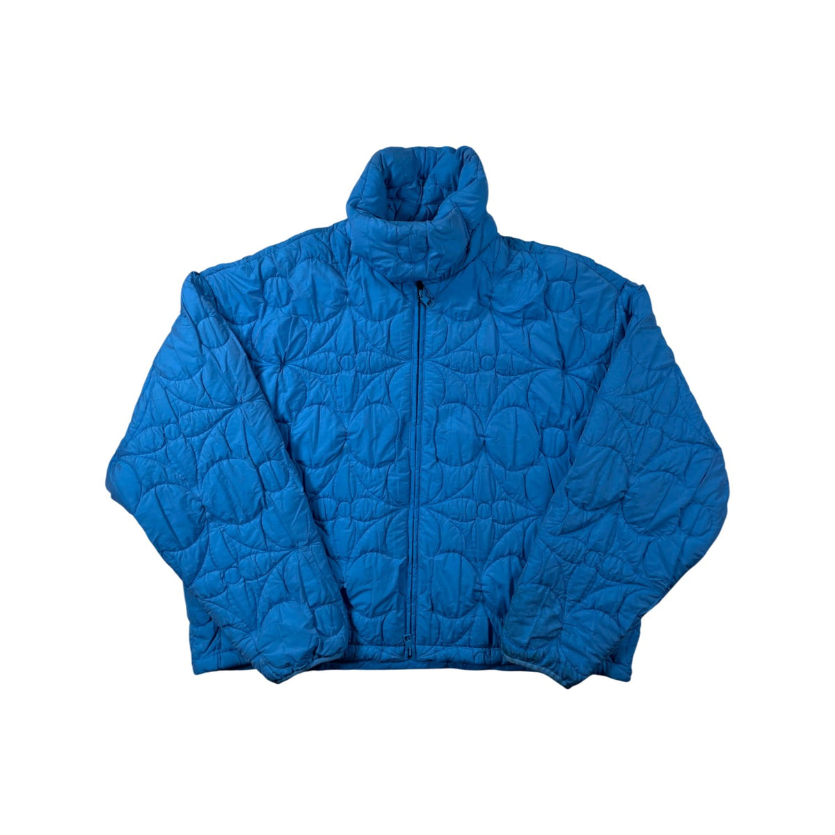 Louis Vuitton Floral Monogram Baby Blue Puffer Jacket