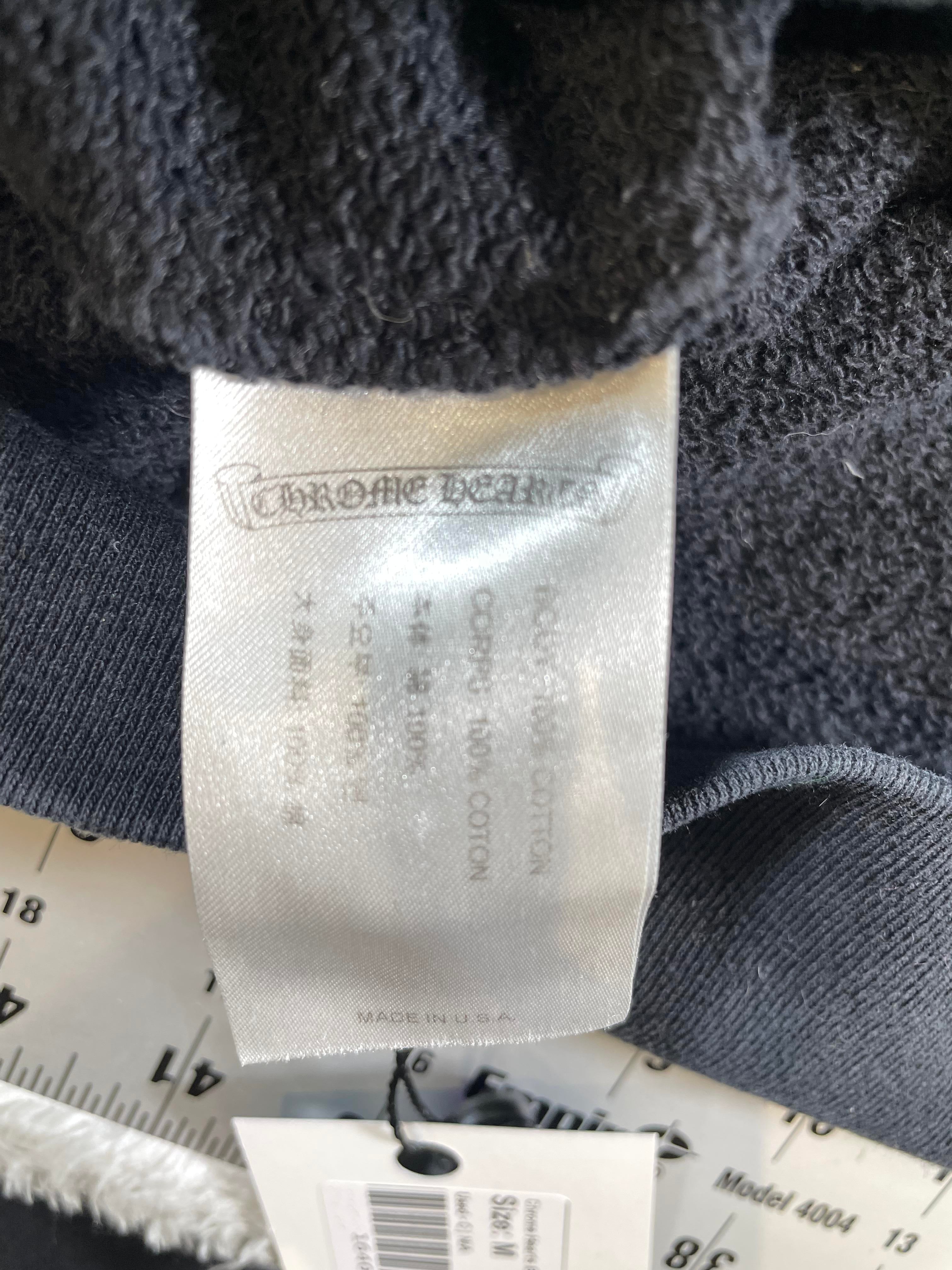 Chrome Hearts Matty Boy USA Scroll Black Hoodie