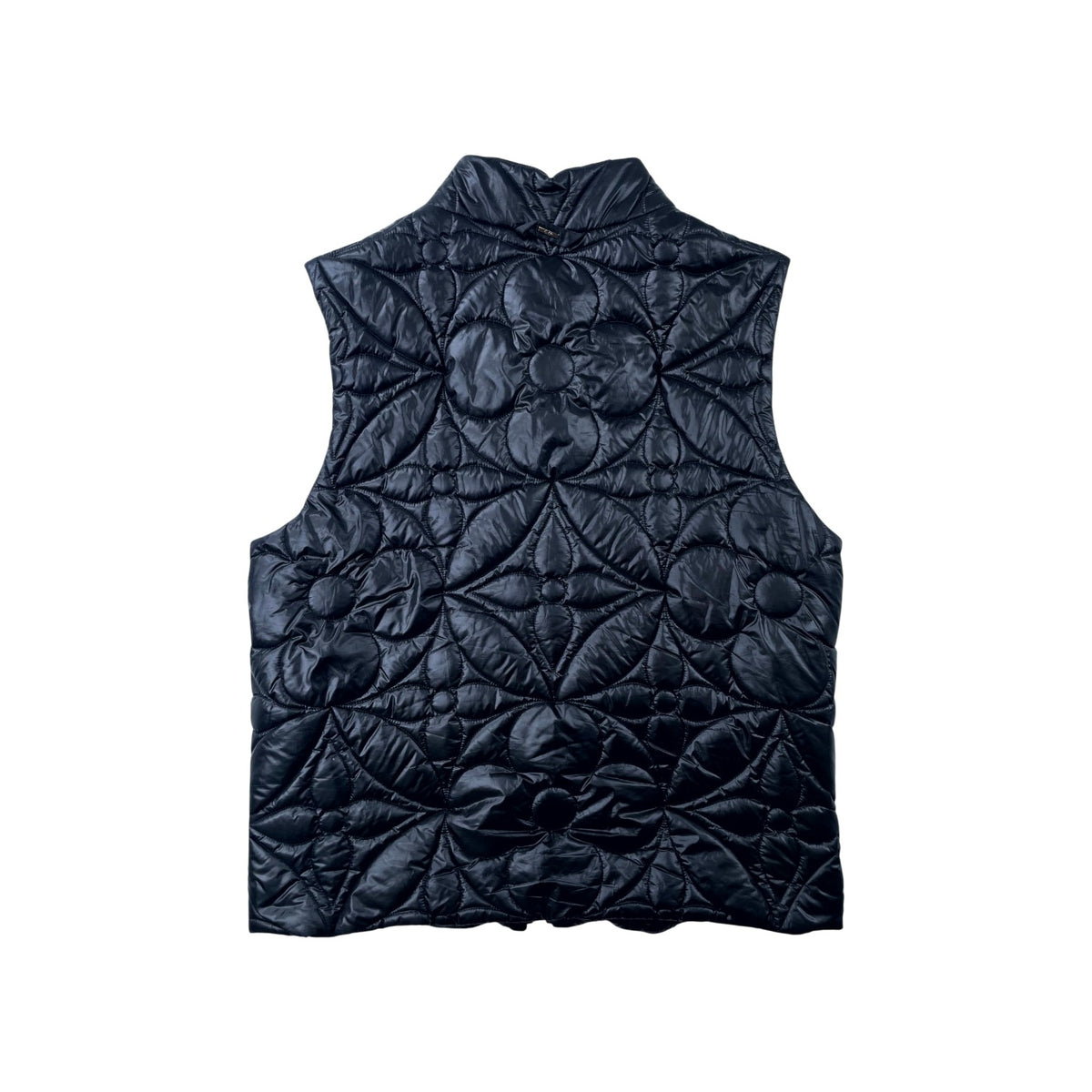 LV Padded Floral Monogram Black Vest