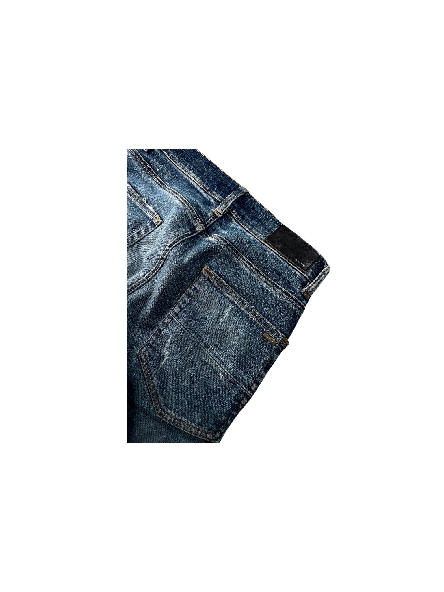 Amiri "Shotgun" Dark Wash Jeans