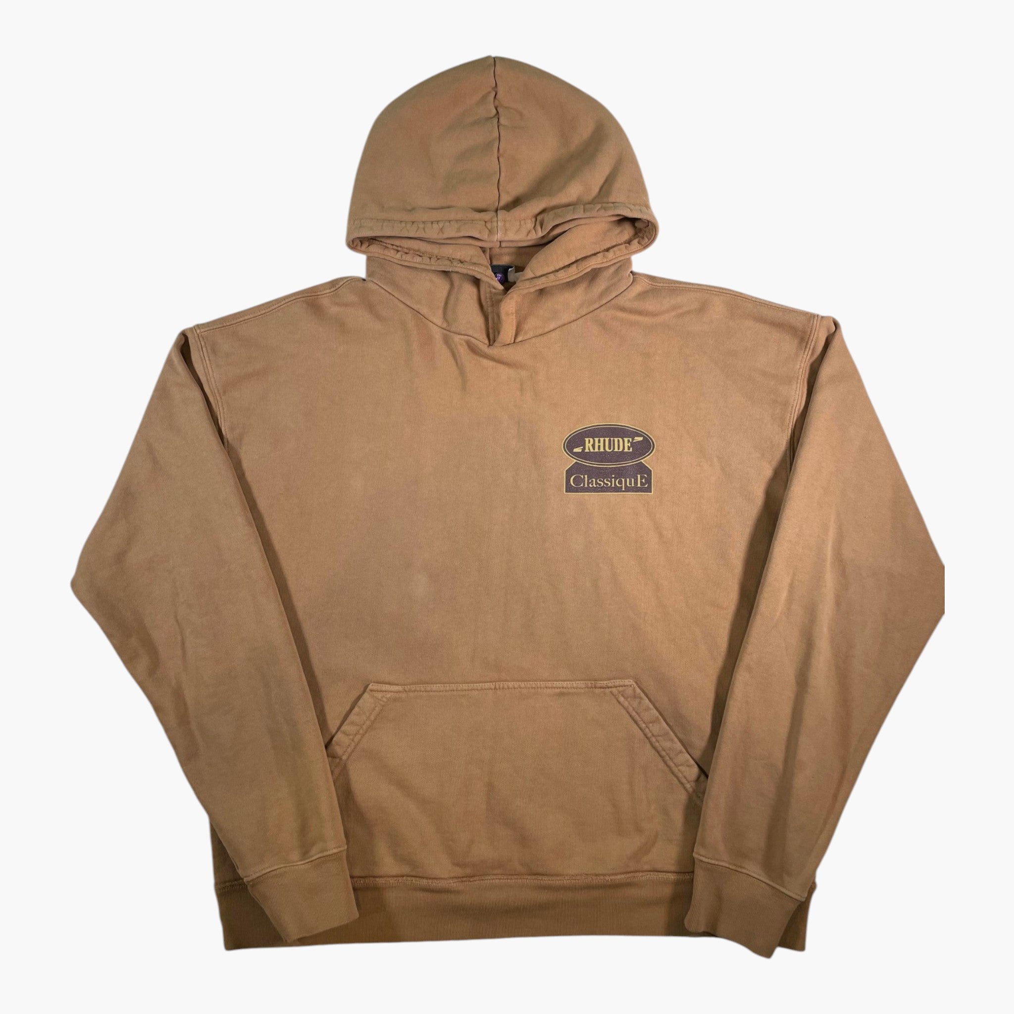Rhude Classique Brown Hoodie