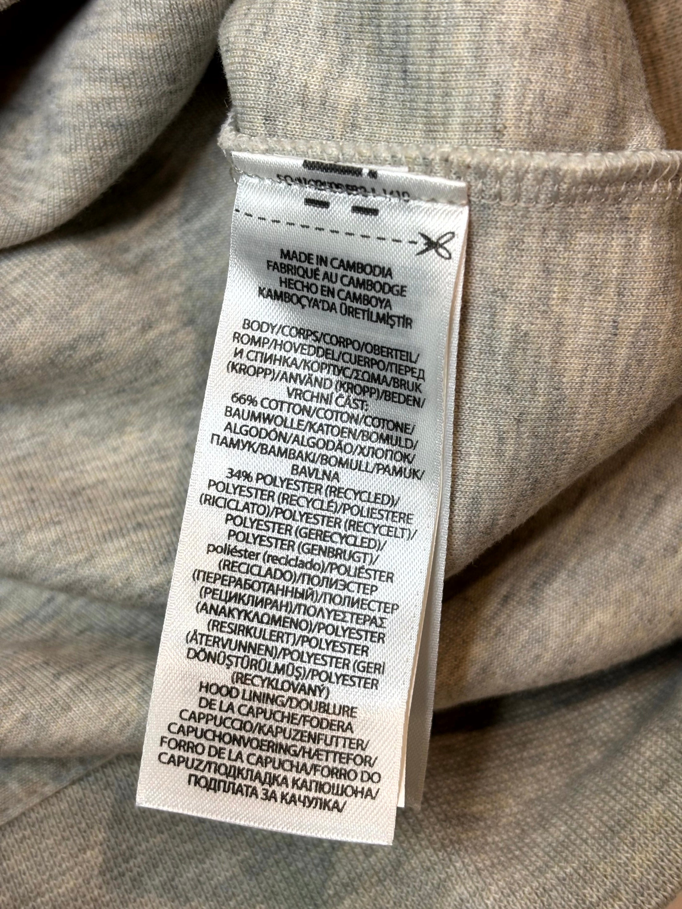Polo Grey Black Zip Up