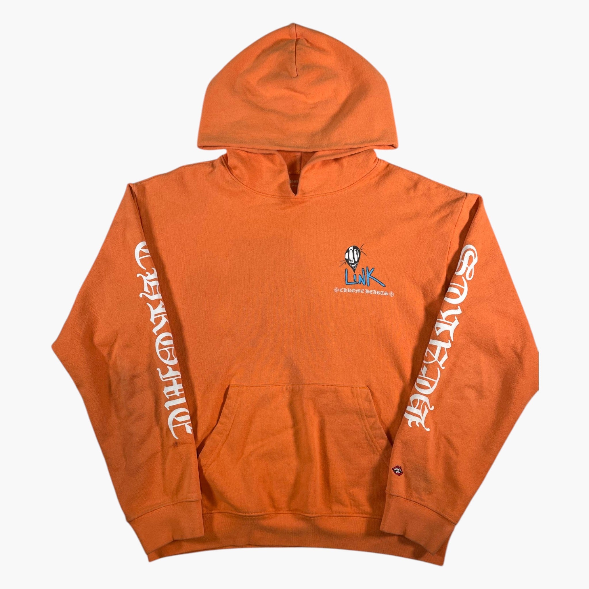 Chrome Hearts Matty Boy Orange Link Build Hoodie
