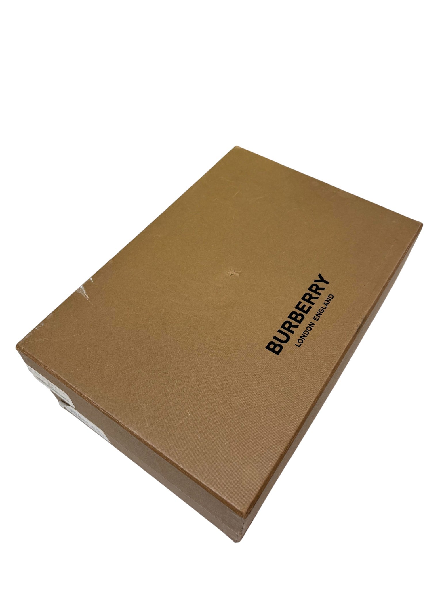 Burberry High Sneaker Red Logo