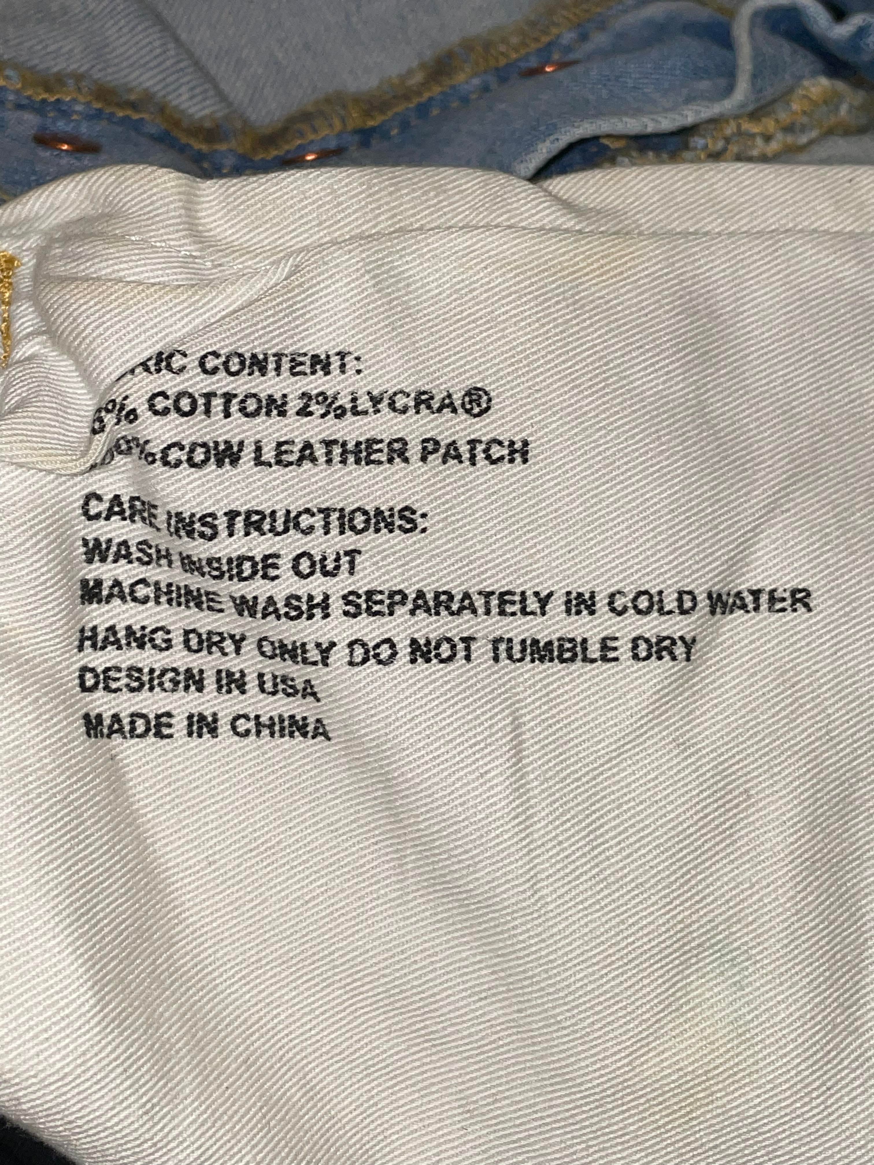 Purple Brand Light Wash Knee Rip Jeans