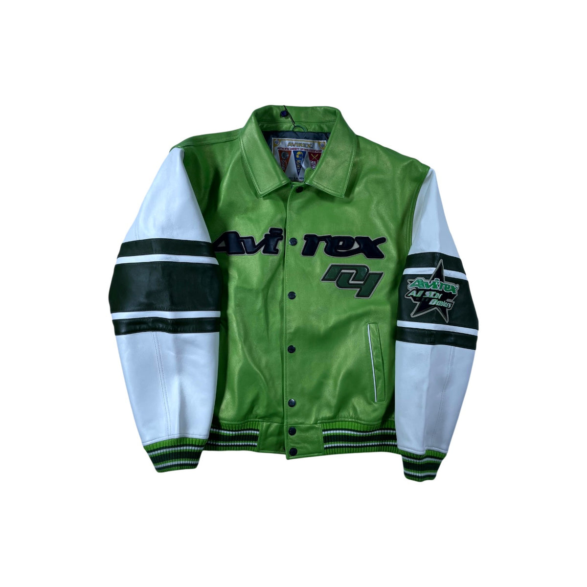 Avirex All-Star Varsity Forest Green Jacket