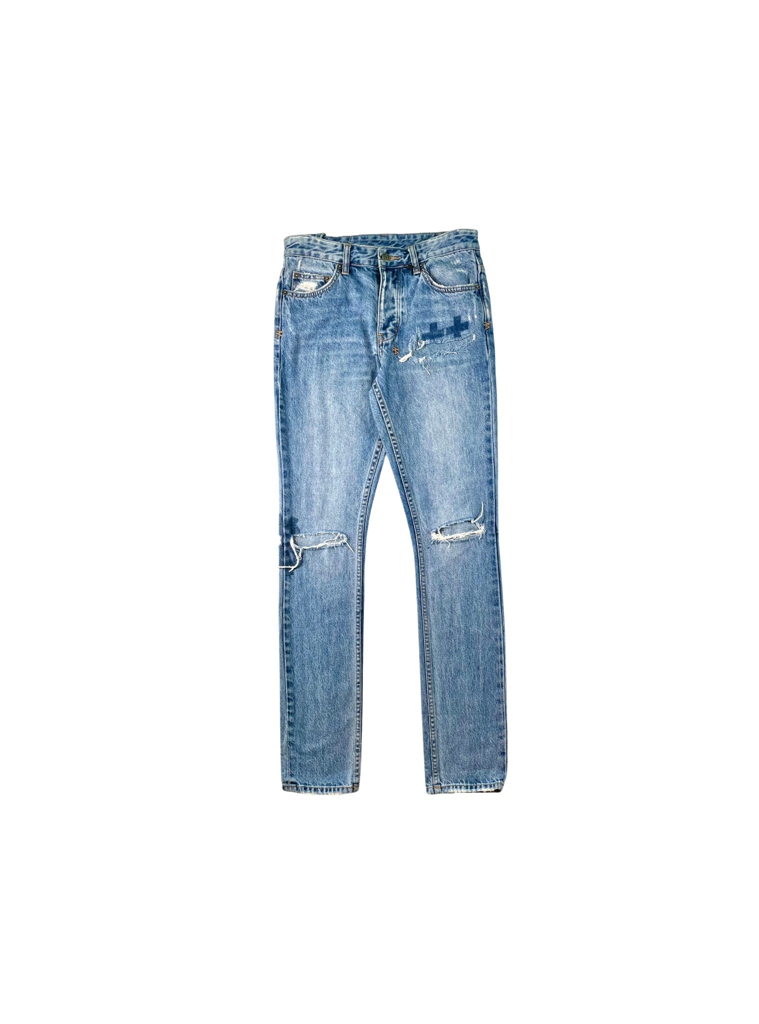 Ksubi Ripped Light Wash Jeans