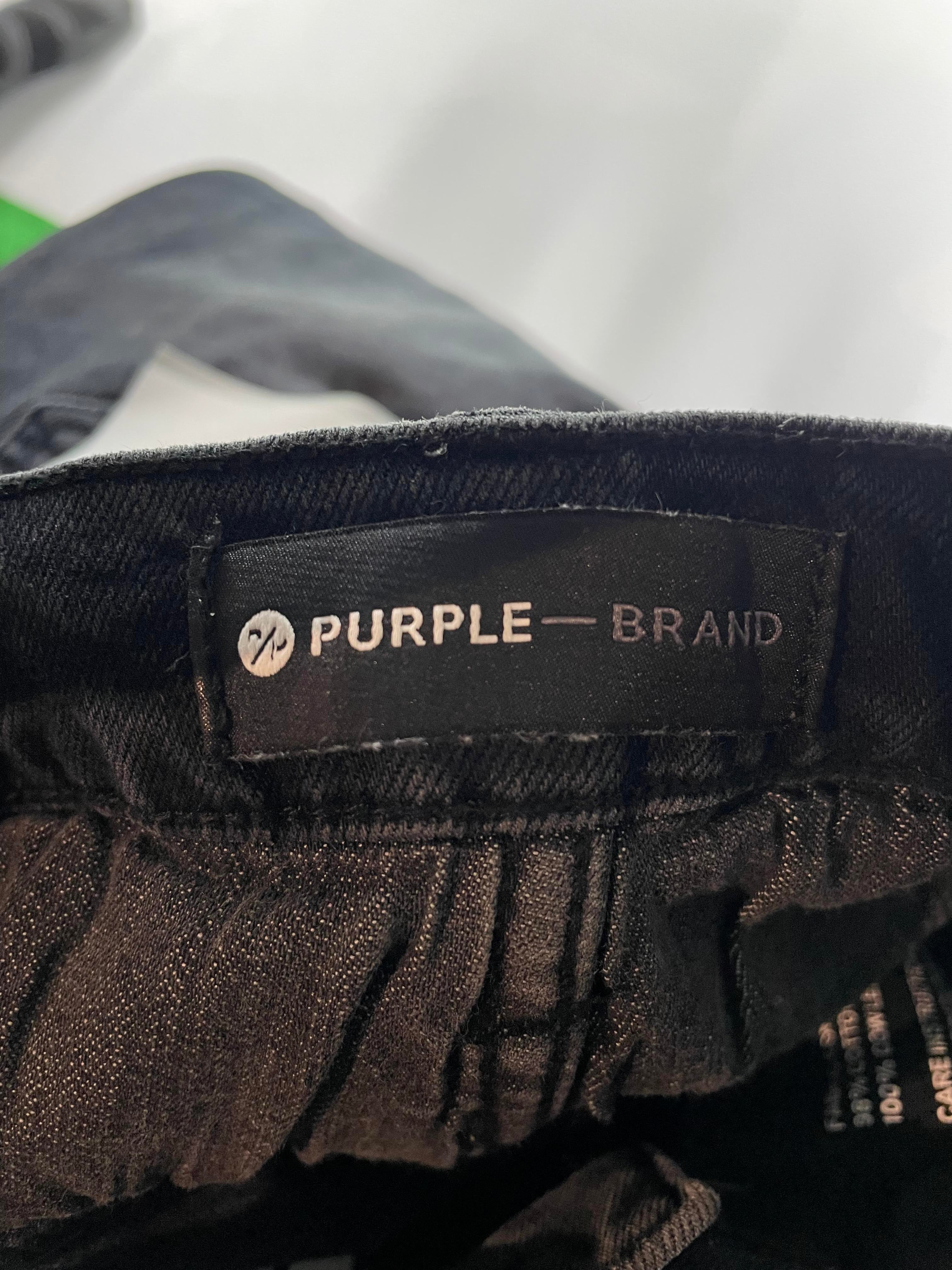 Purple Brand Black Jeans